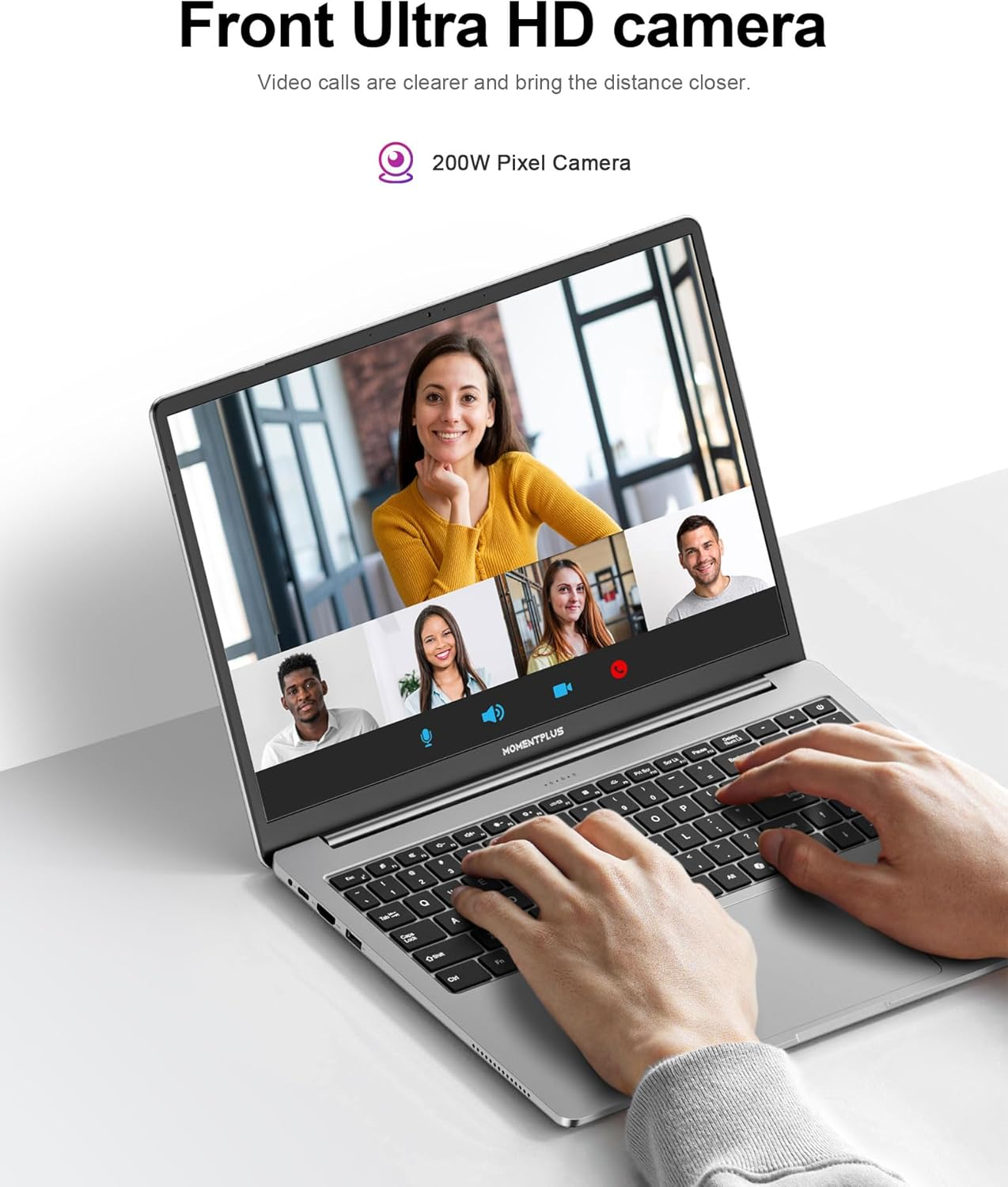 Laptop 16.0 Inch - AMD Ryzen 5 3550H (4 Cores 8 Threads up to 3.7 Ghz), 16GB RAM, 512GB SSD, Laptops LCD Display 1920 &times; 1200 | Powerful & Lightweight | Study, Office & Everyday Use image number 1