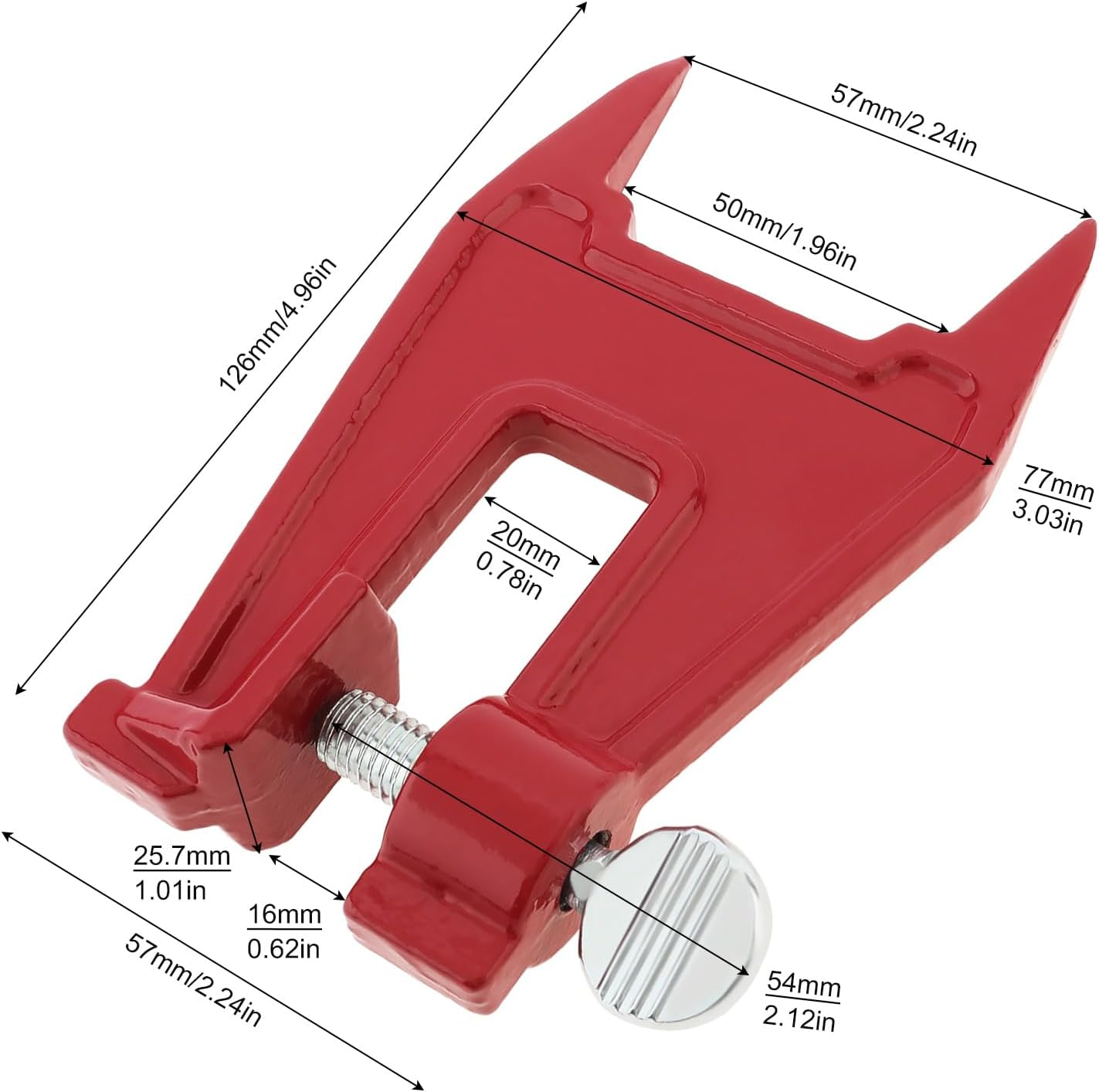 Windance Chainsaw Filing Vise, Chainsaw Stump Vise for Sharpening Saw Chain image number 4
