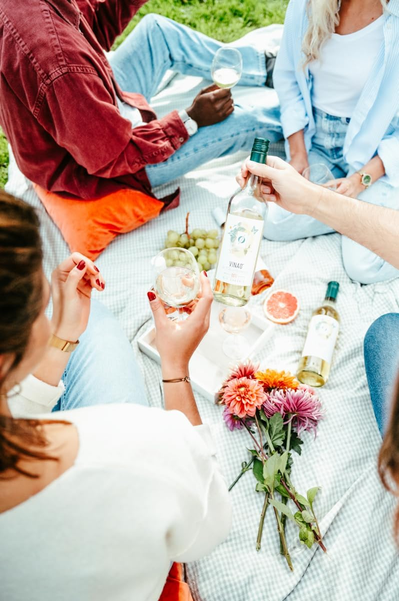 Univers Drink VINA&rsquo;0 Le Rose Alcohol-Free Organic Rose Wine 750 Ml image number 2