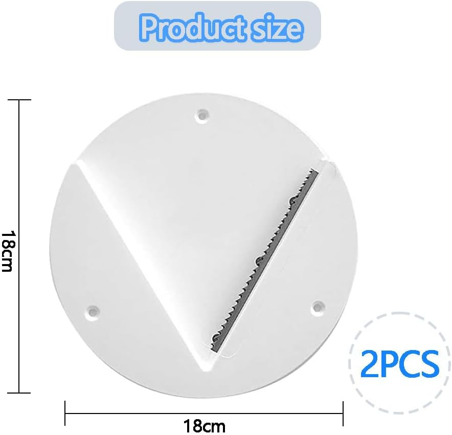 JIUSEGE under Cabinet Jar Opener &ndash; 2 Pack Lid & Bottle Opener Tool for Seniors, Arthritis & Weak Hands &ndash; Easy Grip Kitchen Gadget, Jar Opener for Weak Grip (White, 18 X 18 X 2 CM) image number 5