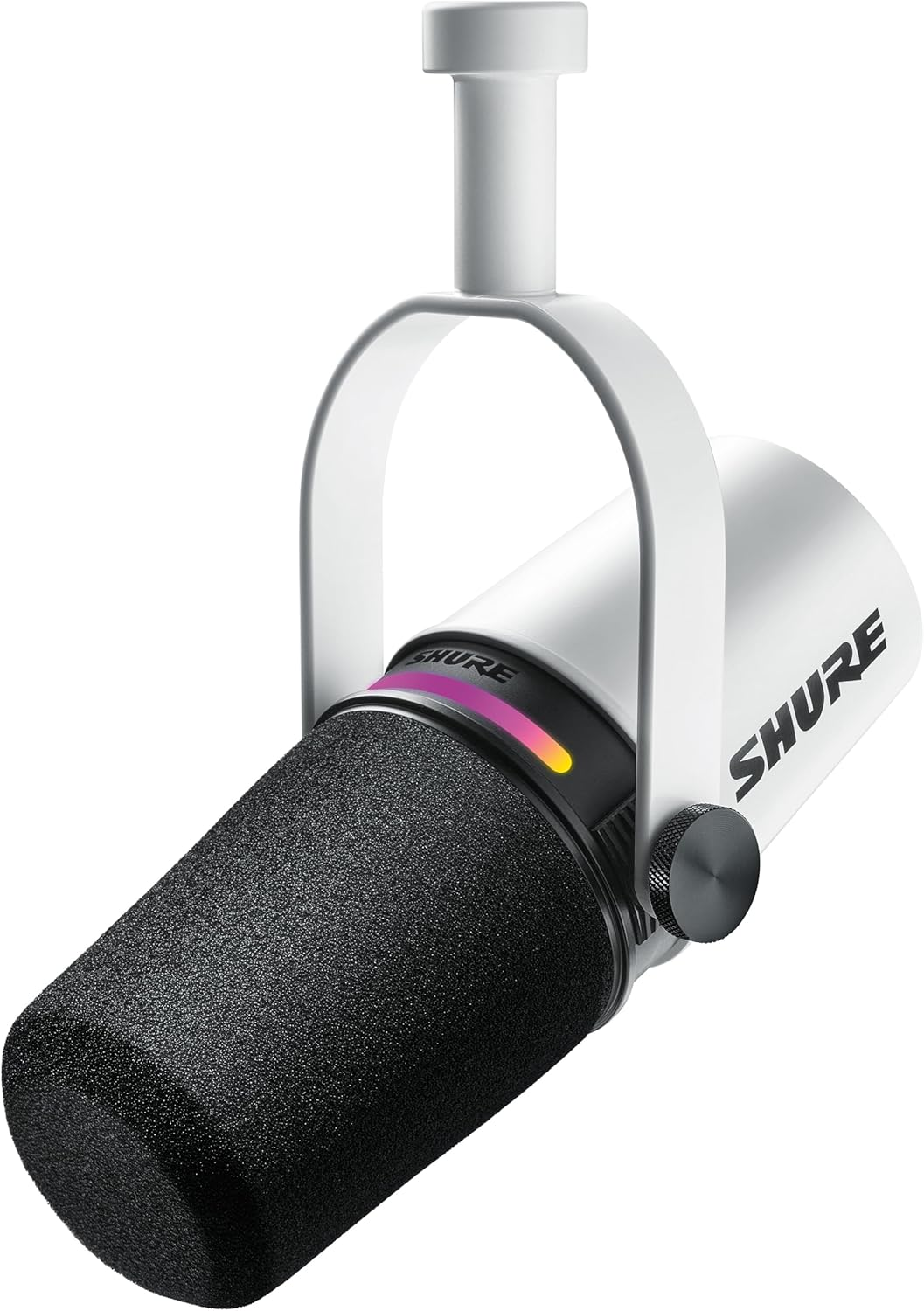 Shure Motiv MV7+ Podcast Dual-Output Cardioid Dynamic Microphone with XLR/USB, White
