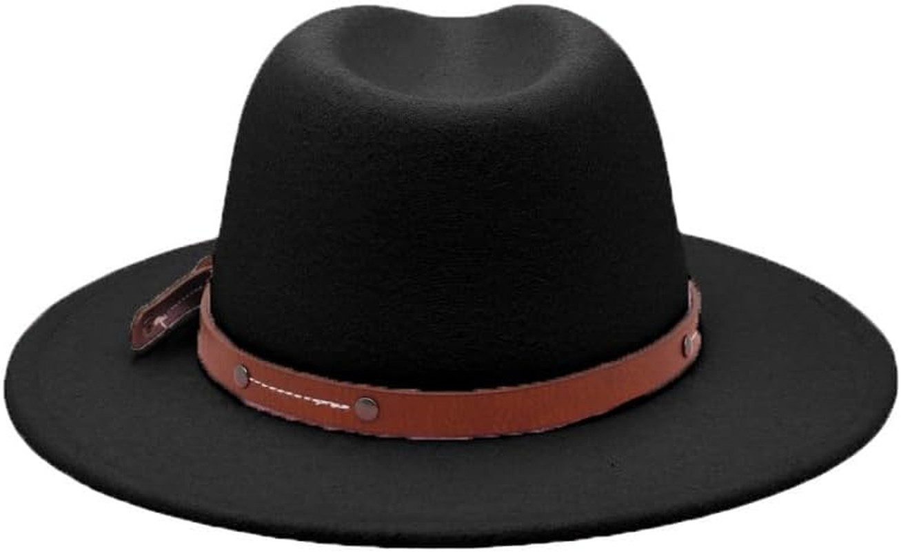 Temperament Top Hat Belt Buckle Jazz Hat Men'S and Women'S Retro