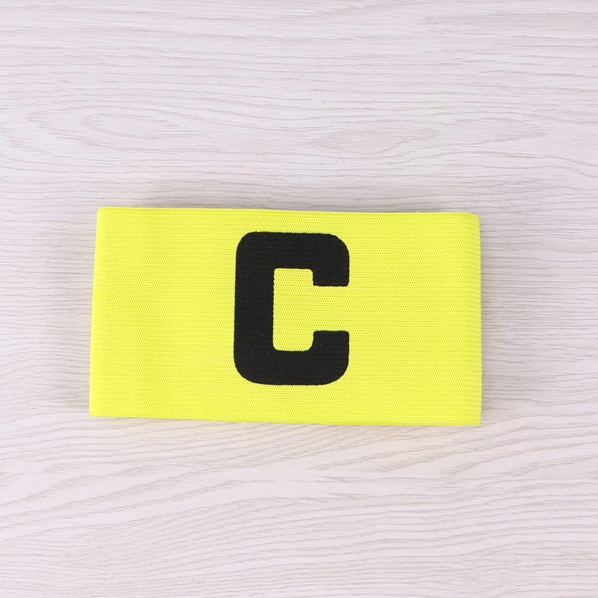 INOOMP 2Pcs Soccer Captain Armband Youth Captain Band Arm Bands Football Team Captain Armband Rugby Captain Armband Captains Armband Captain Sports Bands Player Men and Women Basketball image number 1