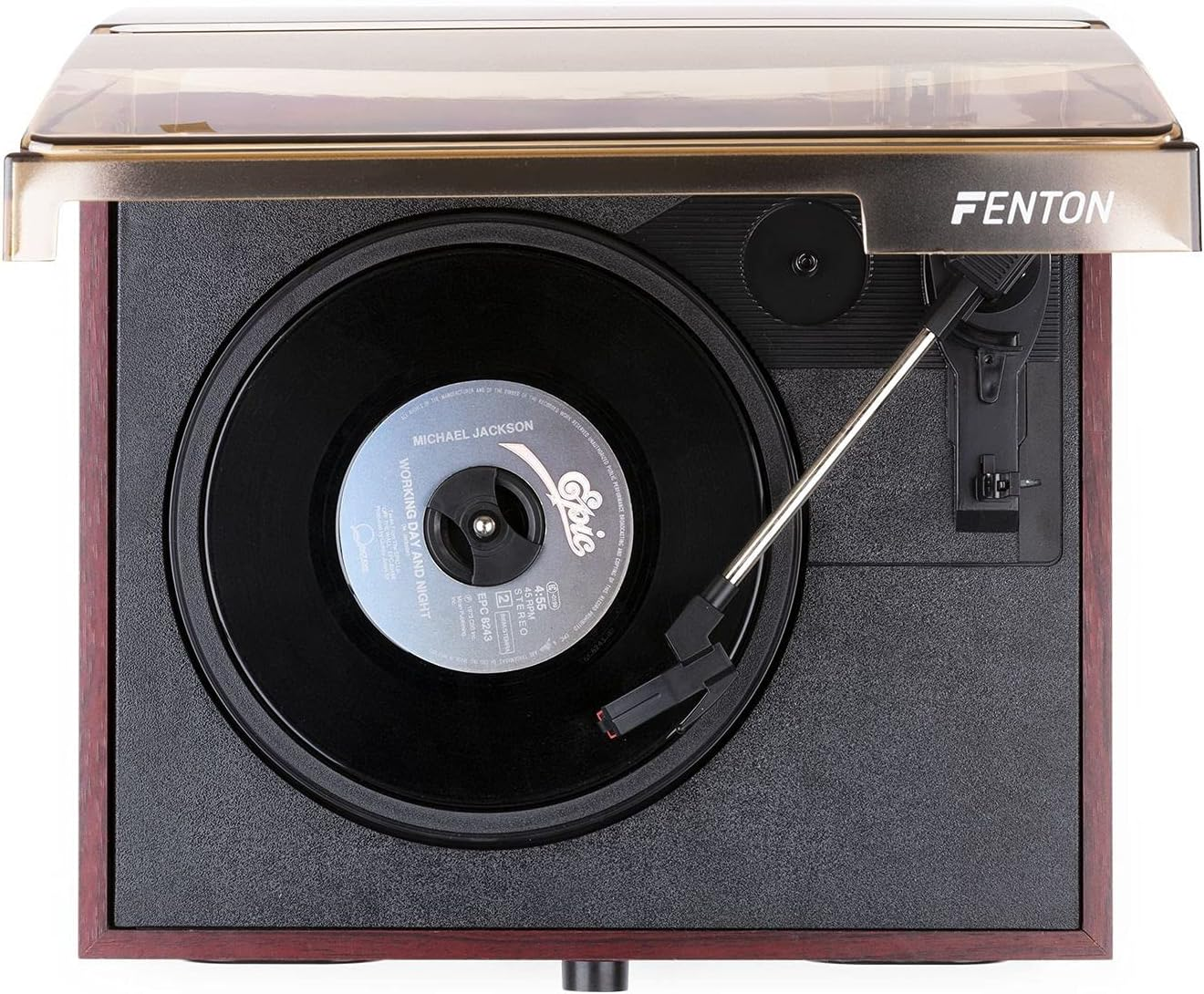 Fenton RP105 Record Player Vinyl Turn Table with Built in Speakers USB to MP3 Portable Briefcase Vintage Retro