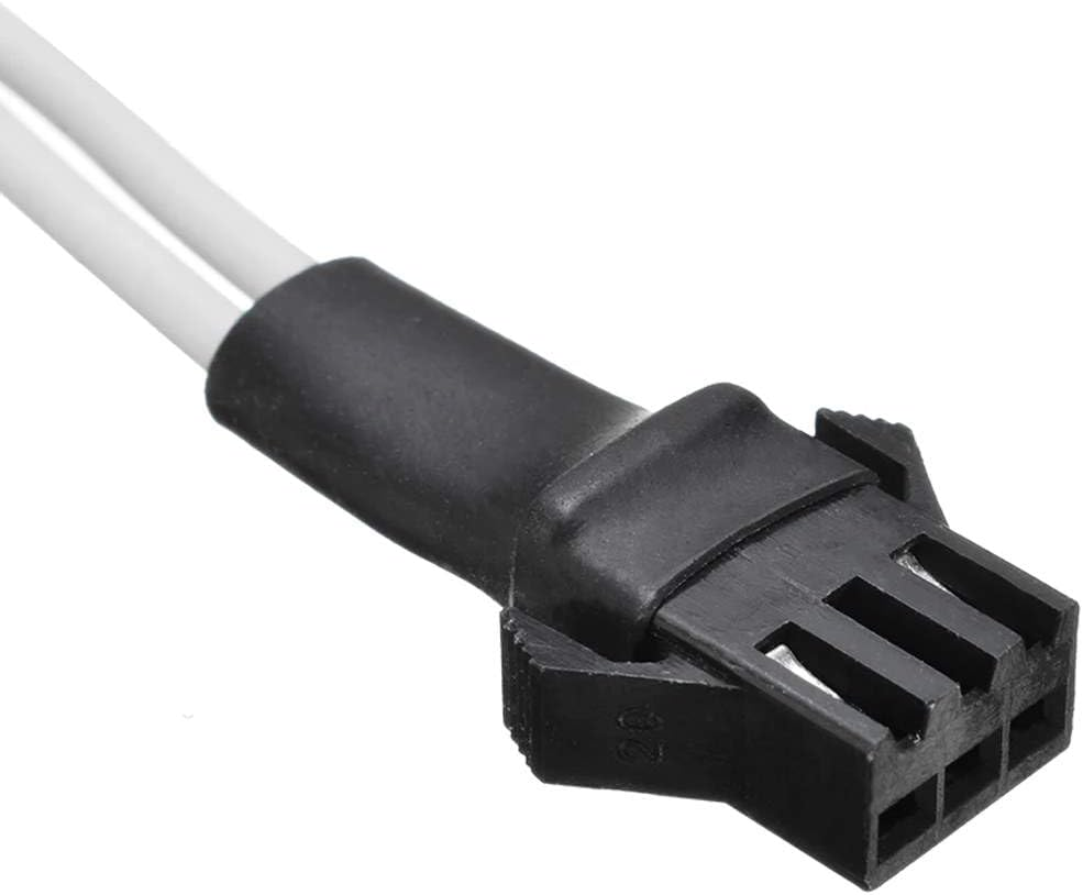 Ijdmtoy Pair Replacement Dual-Connector CCFL Inverters Compatible with CCFL Cold Cathode Fluorescent Lamp Headlight Halo Angel Eyes Kit image number 2