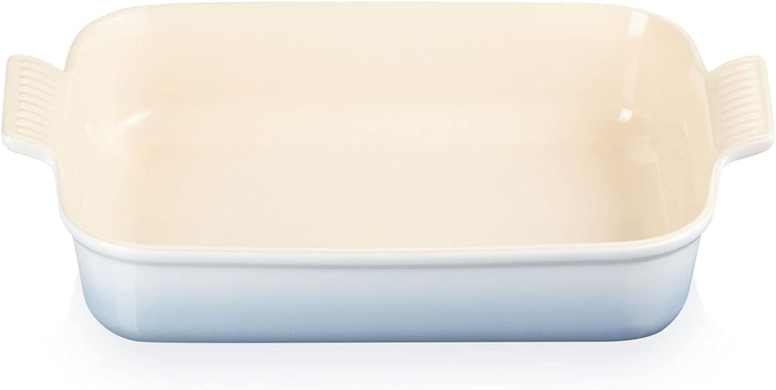 Le Creuset Heritage Rectangular Dish, Stoneware, 32 Cm, 2.31 Kg, Coastal Blue, 71102324200001 image number 4