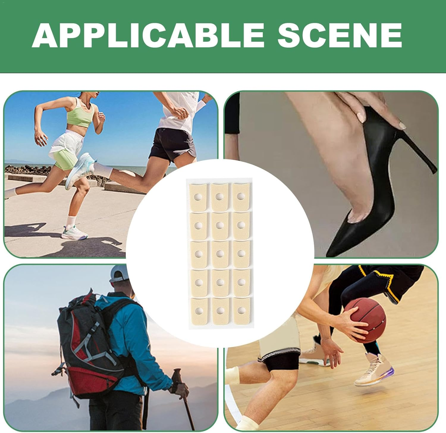 Corn Cushions | 120X Corn Protectors - Adhesive Pads, Reduce Discomfort, Pressure and Friction from Shoes, Protects Foot and Toes image number 5