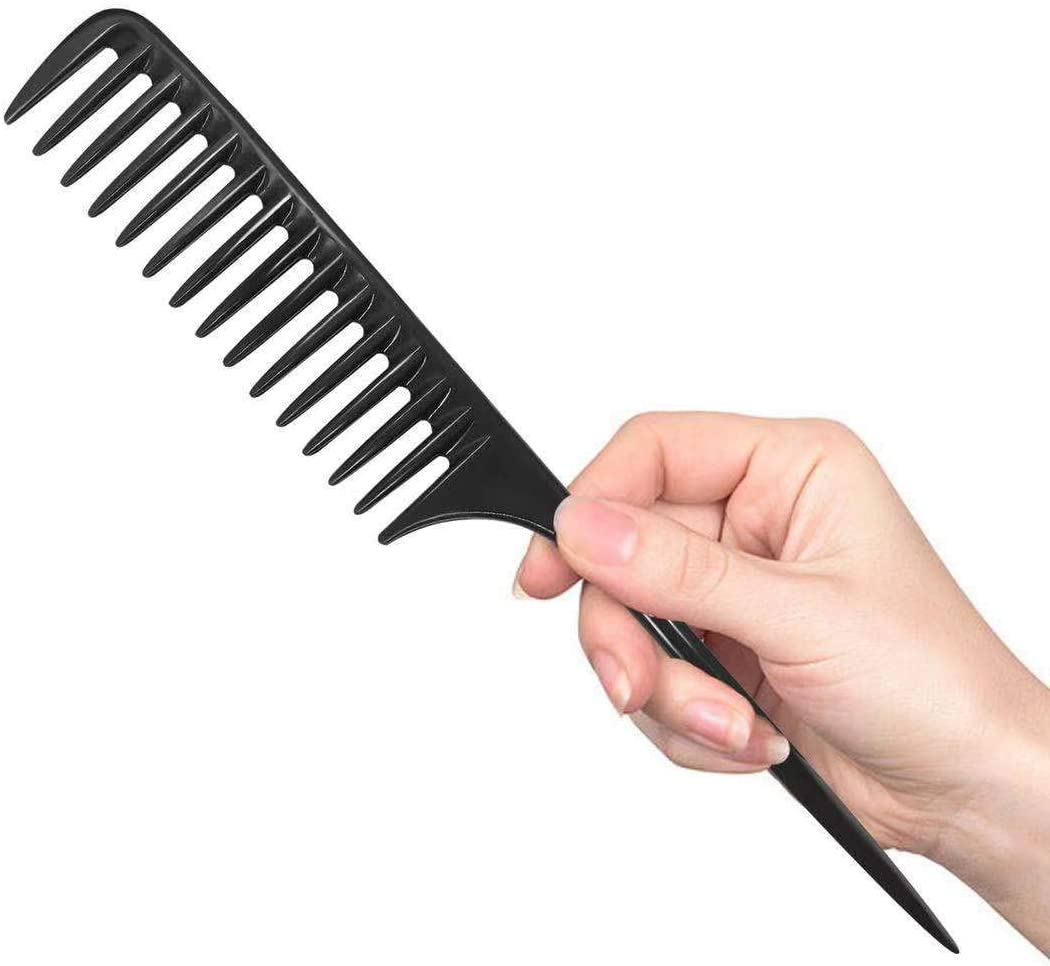 Wapodeai Wide Tooth Comb Detangling Hair Brush, anti Static Heat Resistant Hair Comb, Suitable for All Kinds of Hair. image number 4