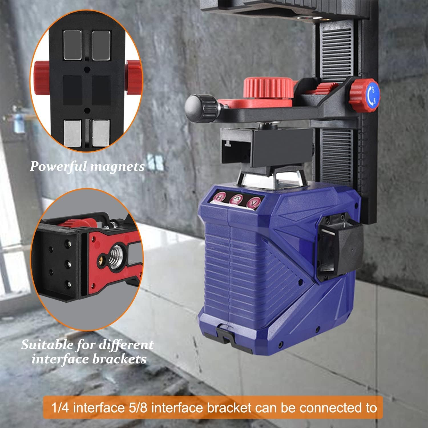 Laser Mount, Laser Mount, Multifunctional, Laser Tripod Strong Magnetic Adjustable, for Bosch Tripod image number 1