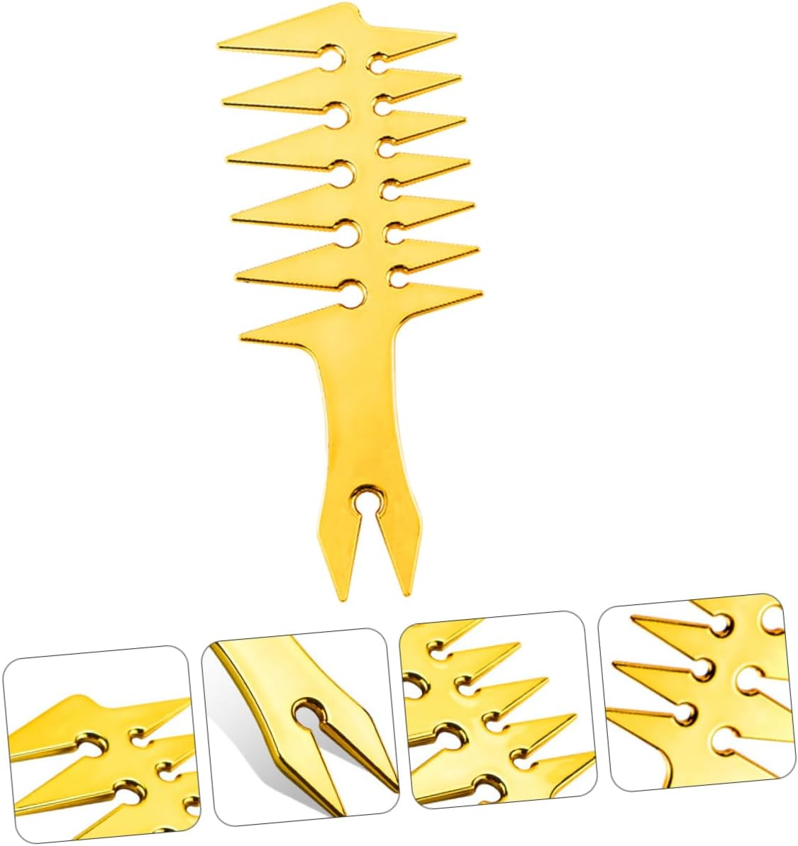 Beavorty Men Hairbrush Styling Comb Lightweight Hairdressing Comb for Salon Supplies image number 2