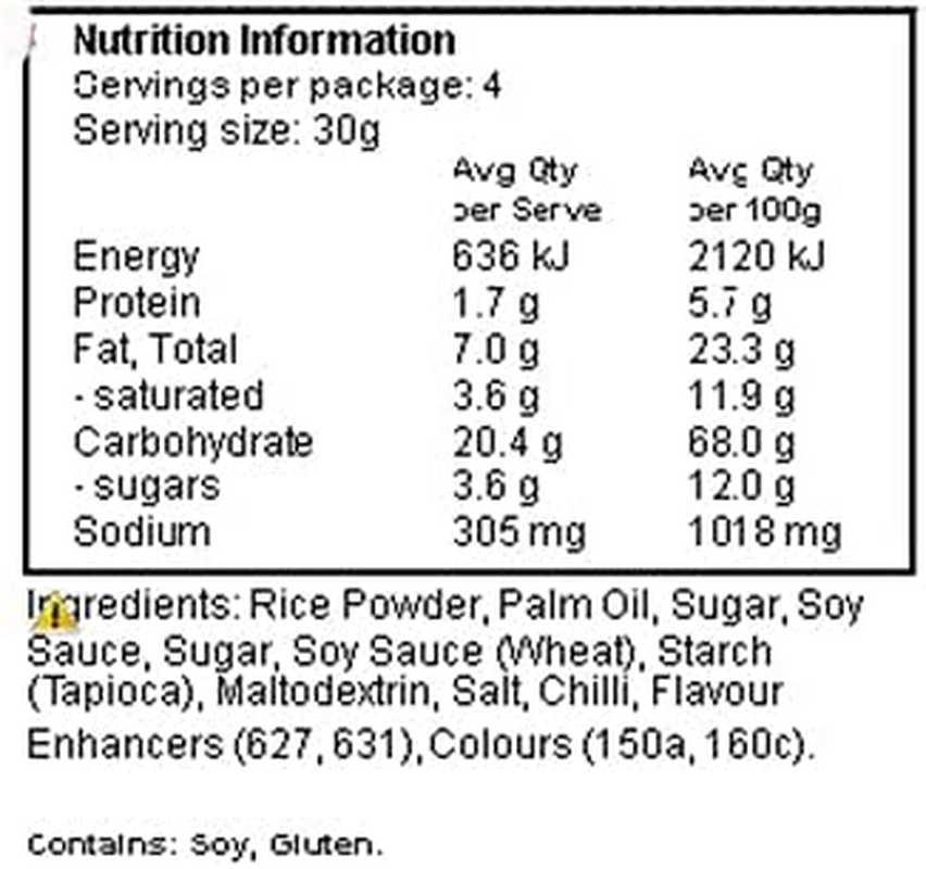 Joe'S Food Co. Chilli Rice Wheels, 140G image number 1