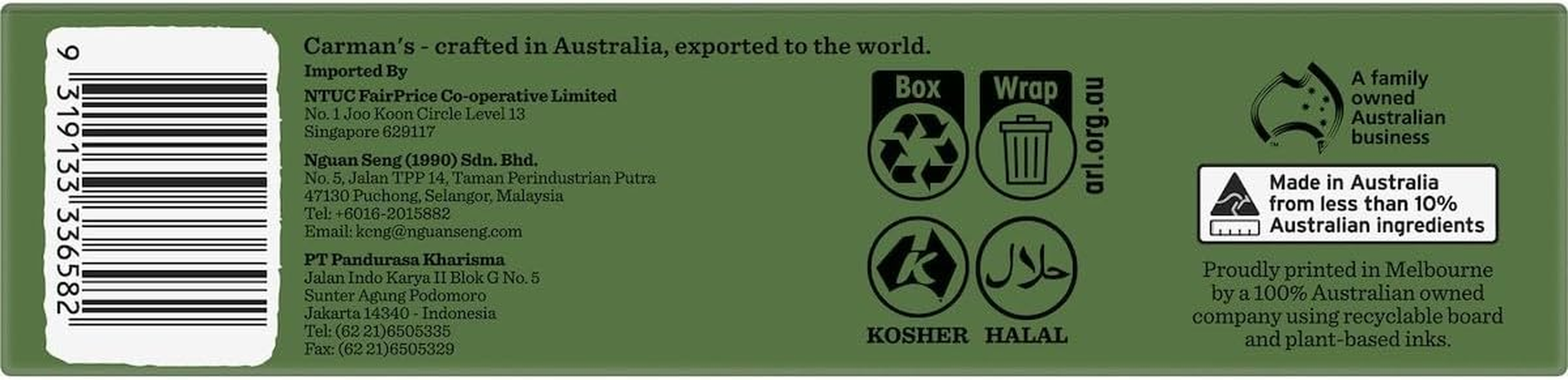 Carmans Raspberry and Pistachio Seed and Plant Protein Bar 150 G image number 5