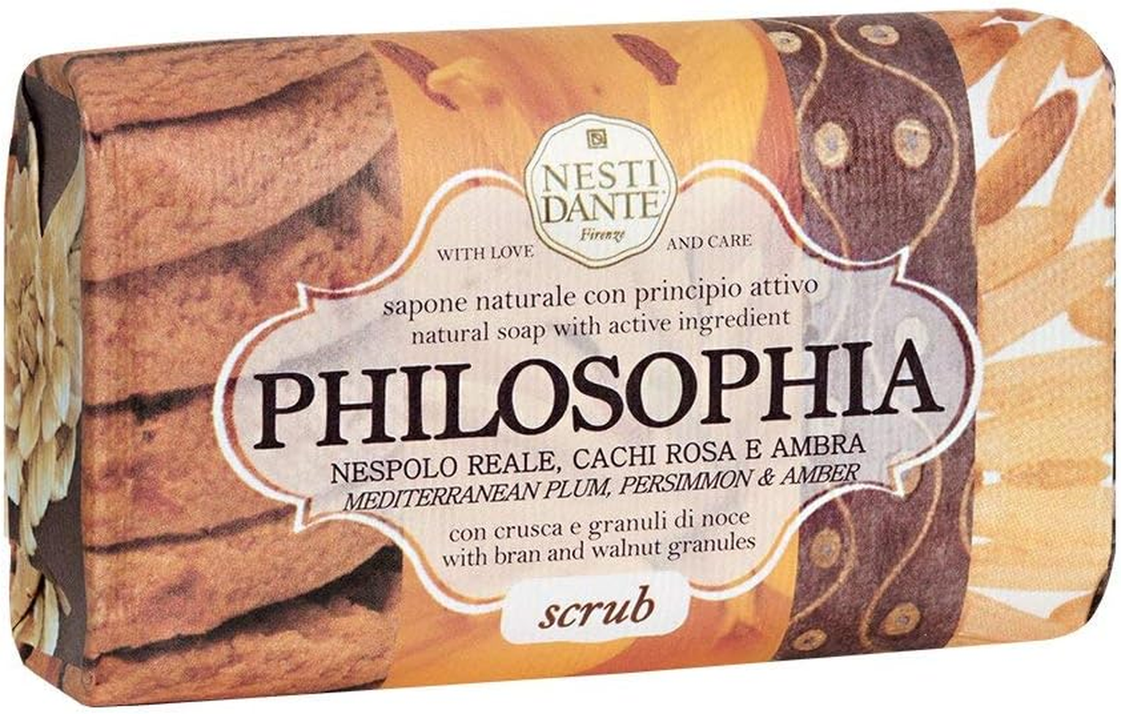 Nesti Dante Philosophia Natural Soap, Breeze/Citrus Peel/Red Basil and Lime with Chlorophyll and Bamboo, 8.8 Ounce