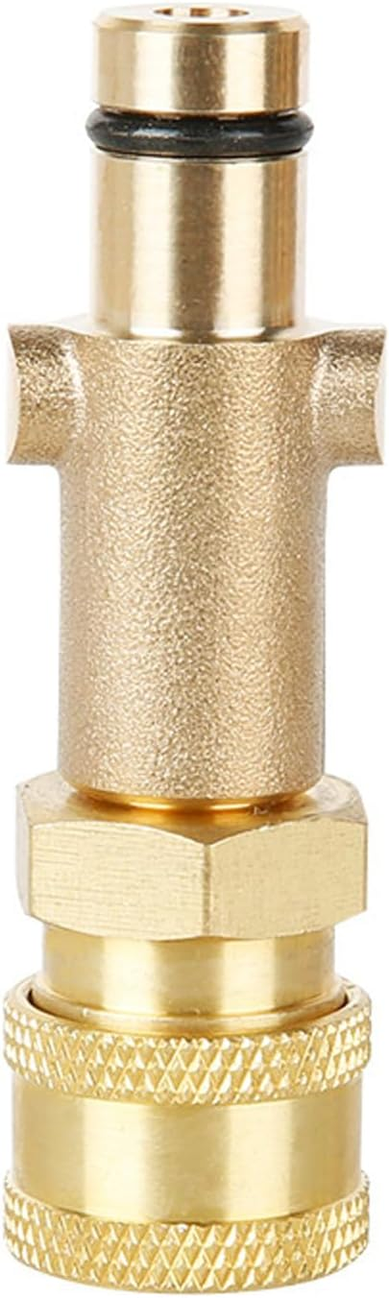 T&F Adapter and Pressure Washer Copper Foam Cannon Bottle Connector Brass Female Adaptor of Snow Foam Lance Gun Pot for Nilfisk Gerni Series image number 3