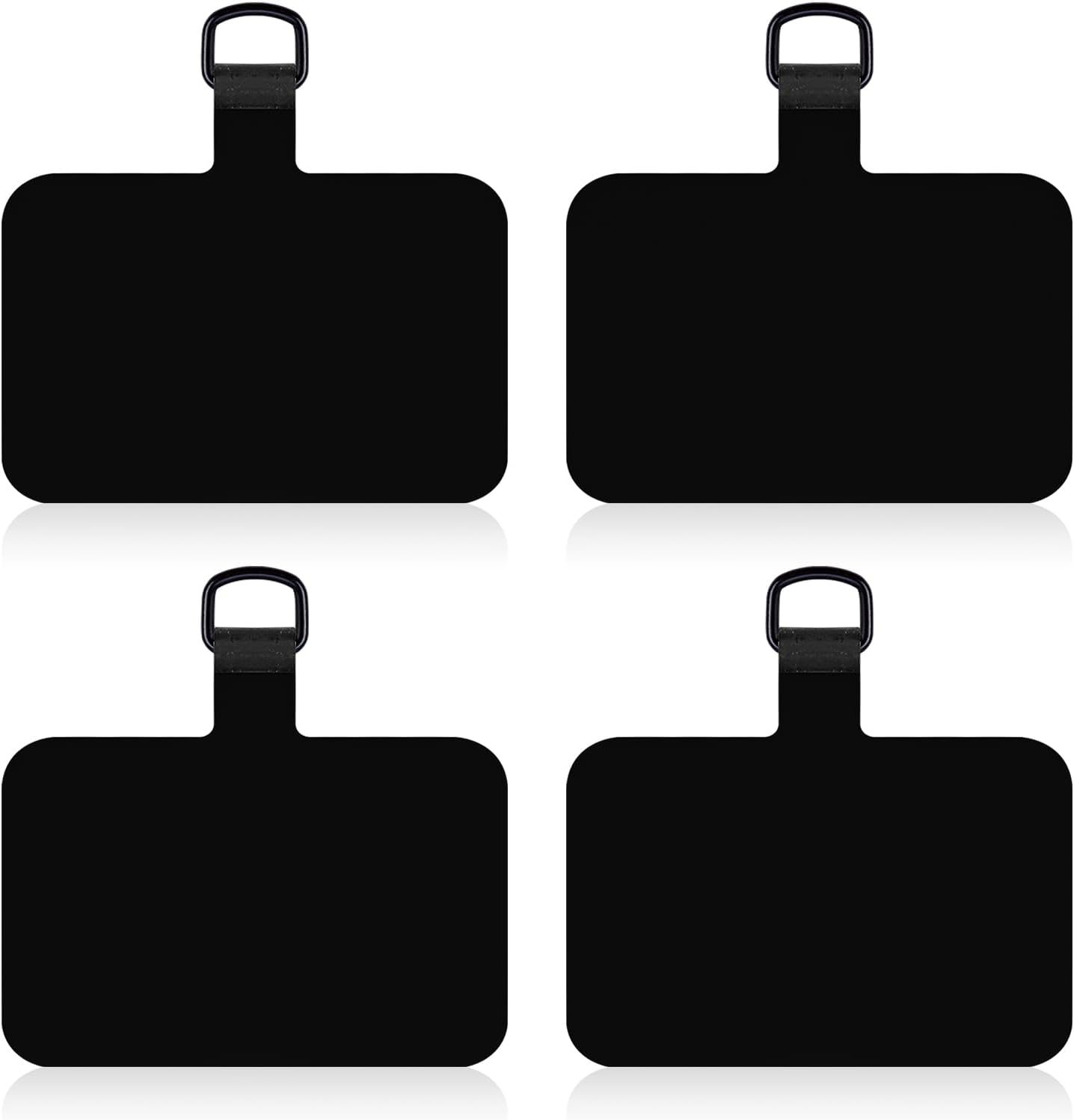 4Pcs Mobile Phone Handles, TPU Mobile Phone Lanyard Rotary 360&deg; Universal Lanyard Pad for Mobile Phone Replacement Part for Phone Belt