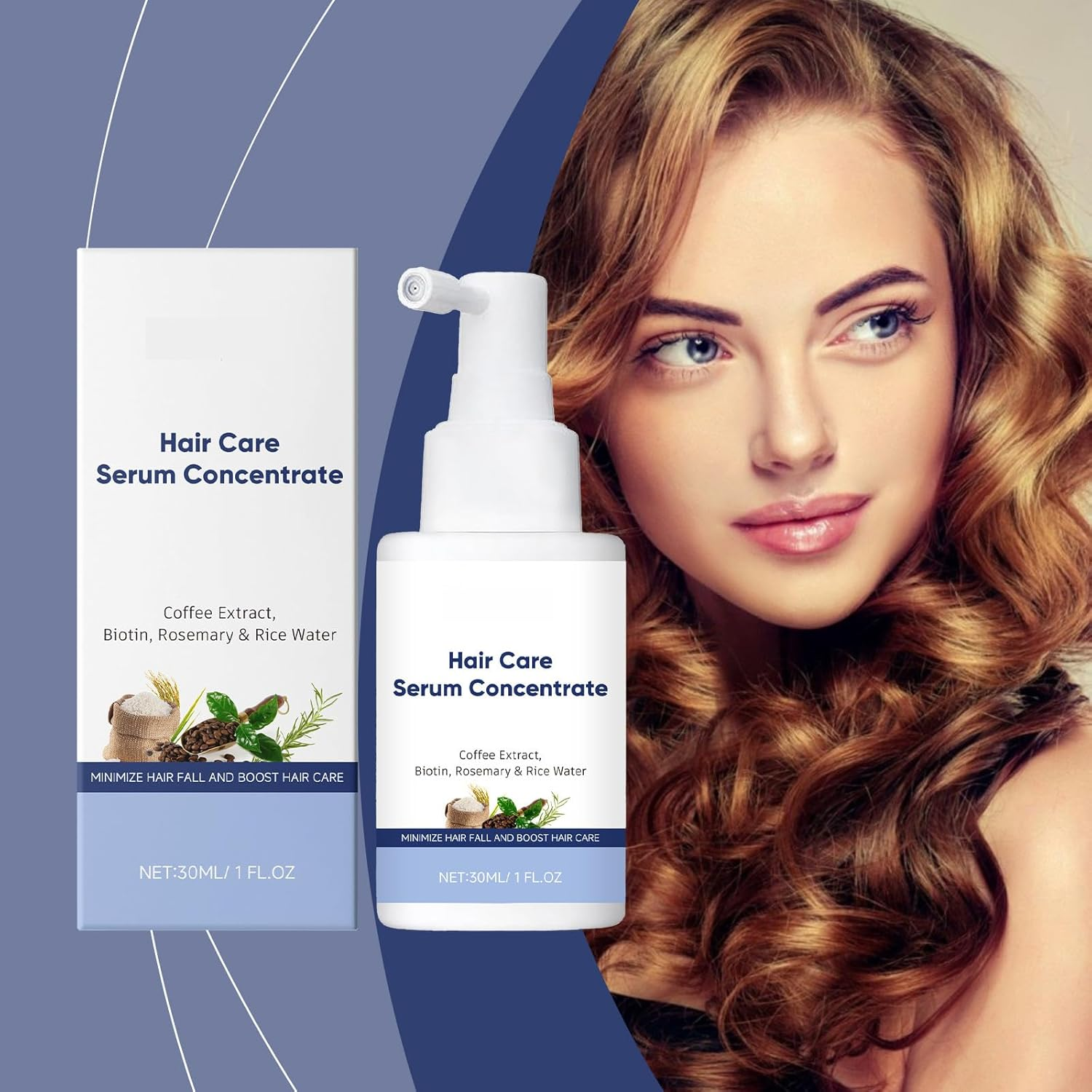 Hair Serum Concentarte, 30Ml Hair Serum for Hair for Men & Wome image number 4