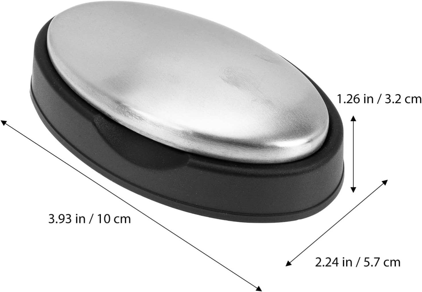 Healvian 2Pcs Stainless Steel Soap Hand Remover Cleaner Tool image number 4