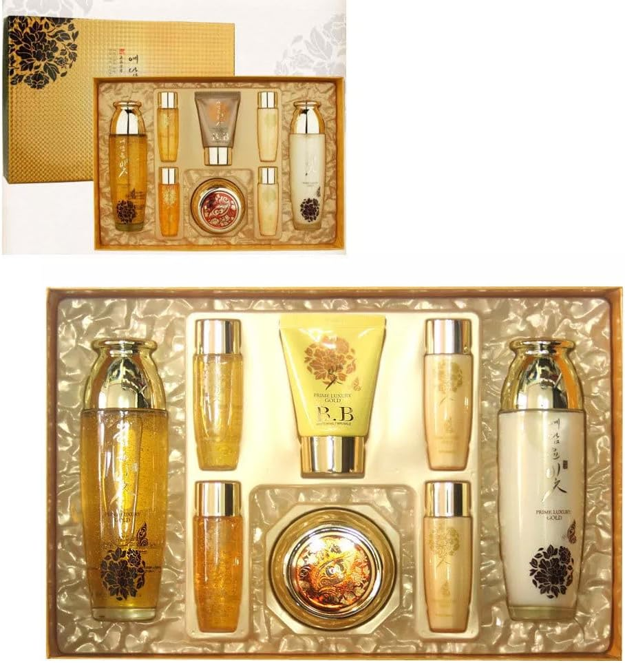 Premium Luxury Gold Women Facial Skin Care Set (4Pcs) Beauty & Personal Care, Nourishing and Moisturizing, Calming Korea Cosmetic for Yedam Yun Bit image number 6