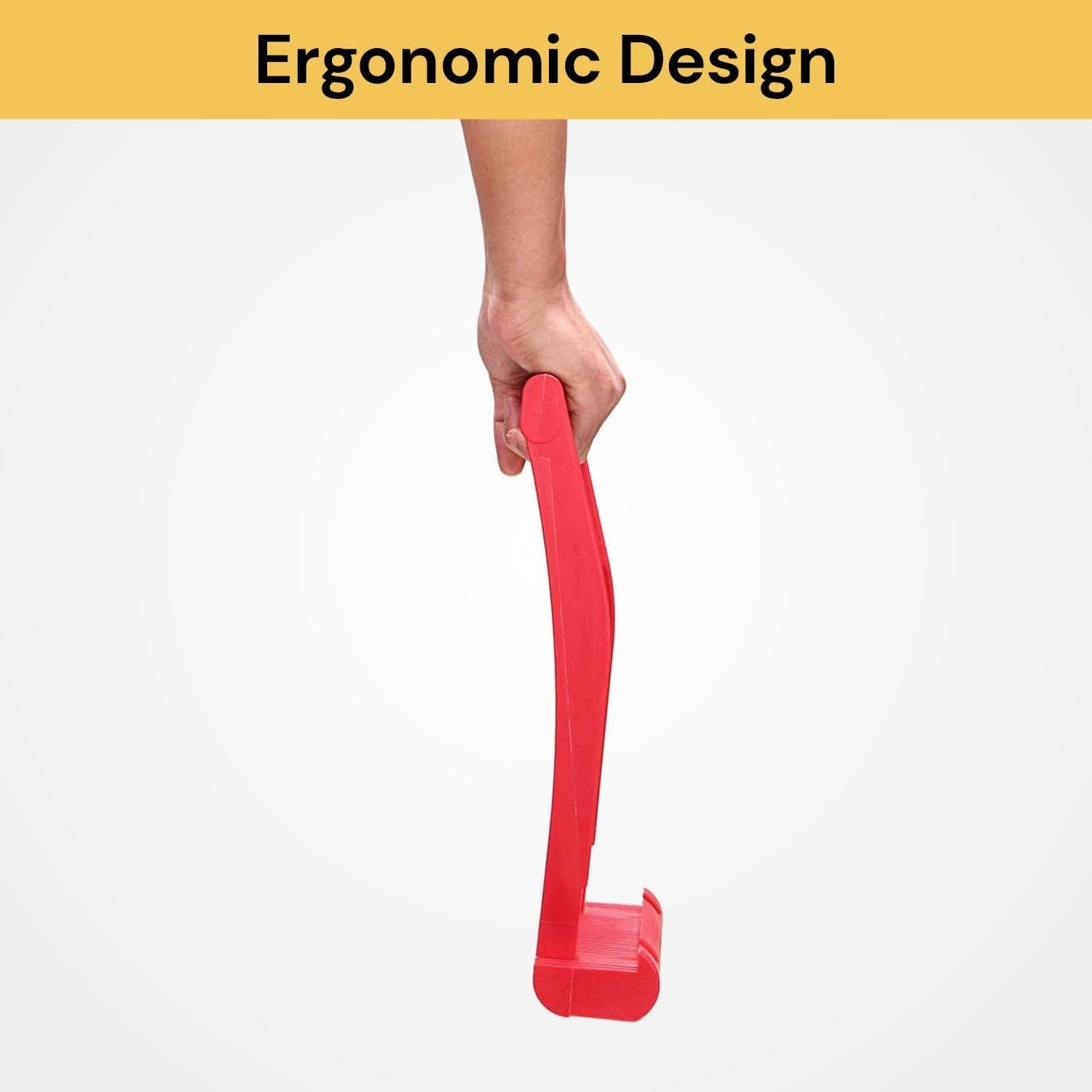 EZONEDEAL Drywall Carrier, Lift and Carry Panel Mover, ABS Plastic Panel Carrier Tool, Drywall Carrying Handle with 176Lbs Load Bearing, Great for Plywood, Glass Board, Plasterboard image number 2