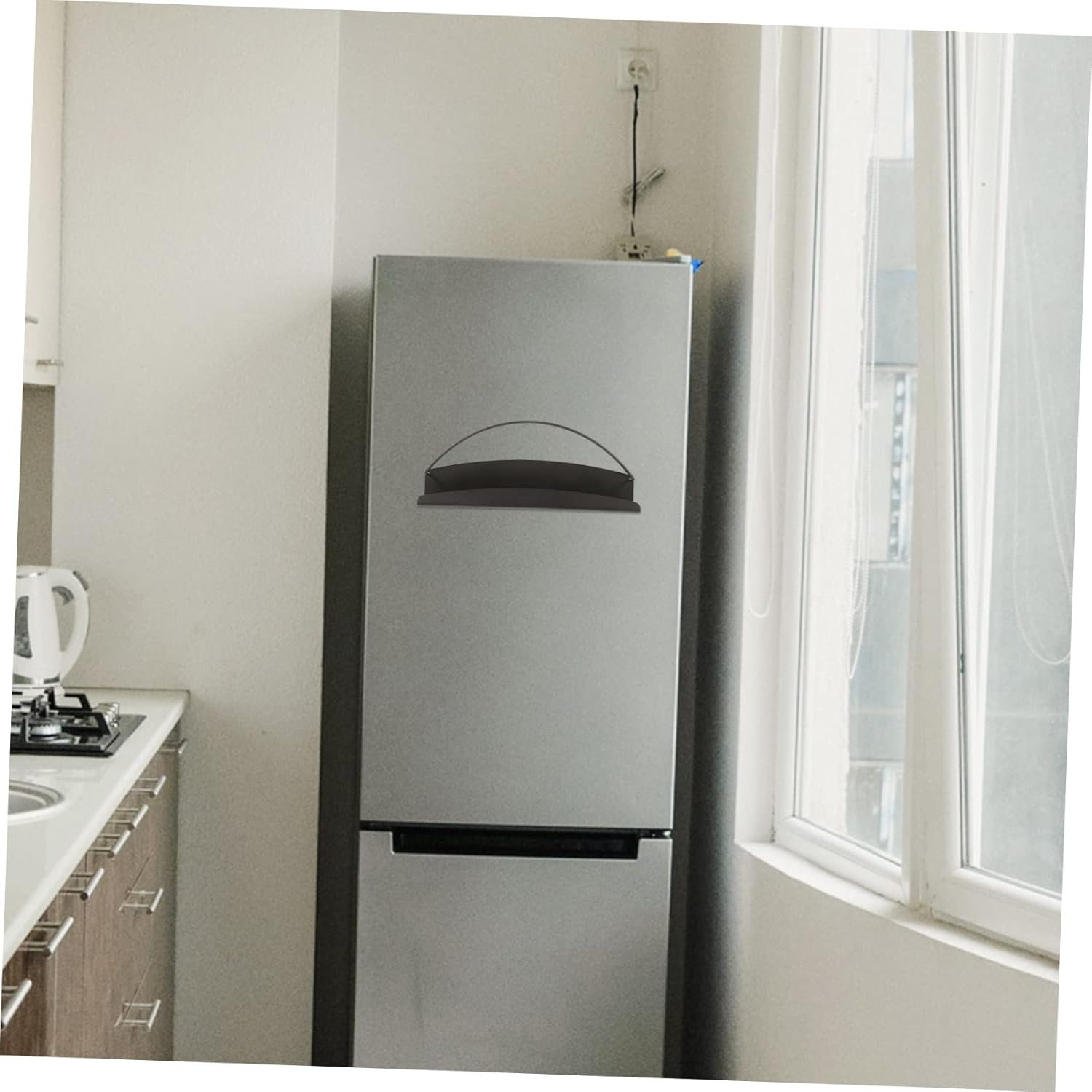 COLLBATH Magnetic Storage Rack for Kitchen Wall Magnetic Shelf for Fridge Door for Home Office image number 3