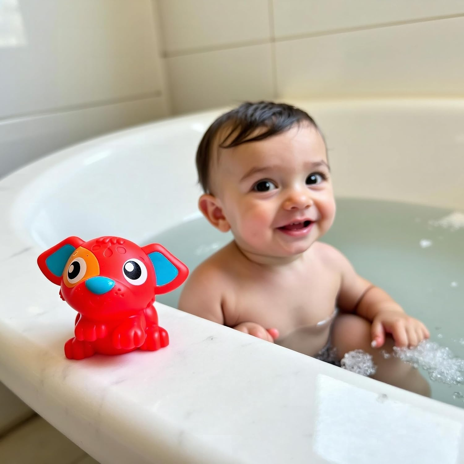 Playgro First Fun Floaties Pack, Fully Sealed &ndash; Engaging Baby Bath Toy for Development and Sensory Play, 6+ Months image number 5