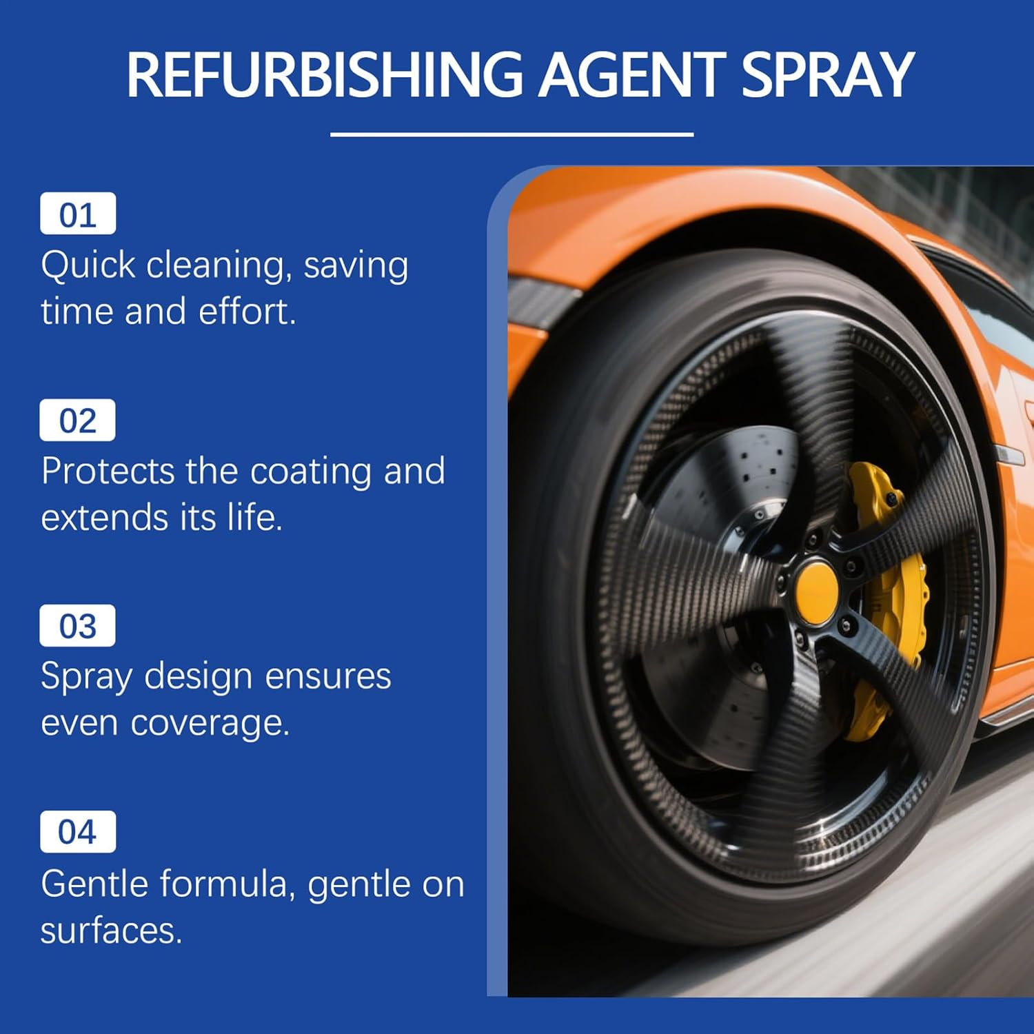 Refurbishing Spray for Chrome Plated Parts | Vehicle Chrome Parts Refurbishing Agent Spray - 100Ml Automotive Maintenance Liquid for Renovation Home Fence Door Handle Garage image number 4