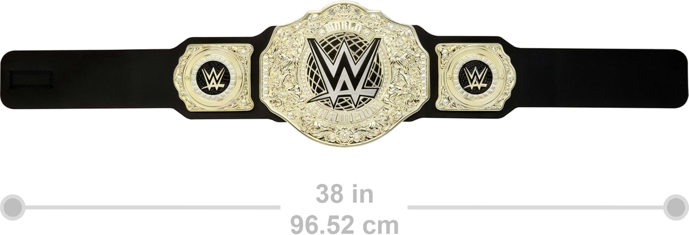 Mattel WWE Championship Role Play Title Belt with Adjustable Strap for Kids image number 1