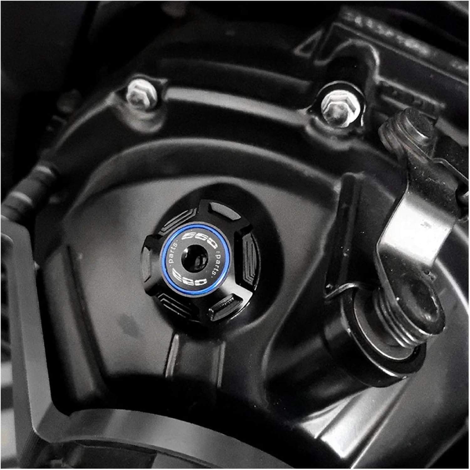 660 2024-2025 Trident Tiger Sport Speed Triple R/S Motorcycle Accessories Engine Oil Filler Cap(A Set Blue) image number 6