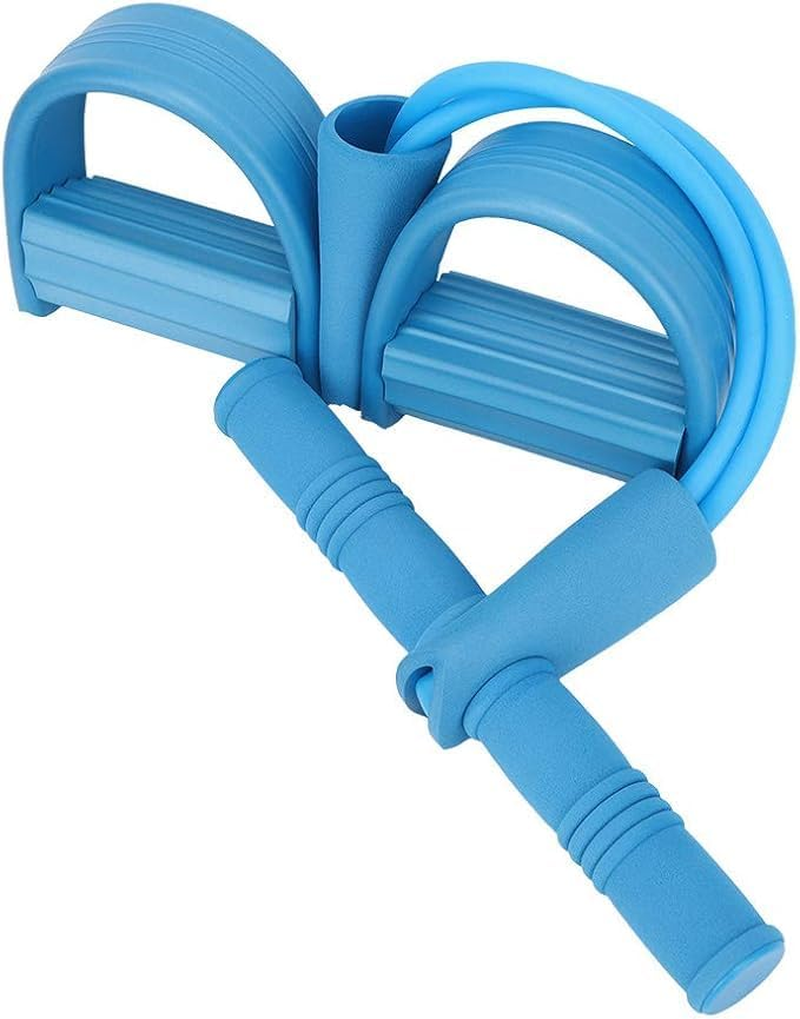 Multifunction Tension Rope, 6-Tube Elastic Yoga Pedal Puller Resistance Band, Natural Latex Tension Rope Fitness Equipment, for Arm/Abdomen/Waist/Leg Stretching Slimming Training ﻿ image number 1