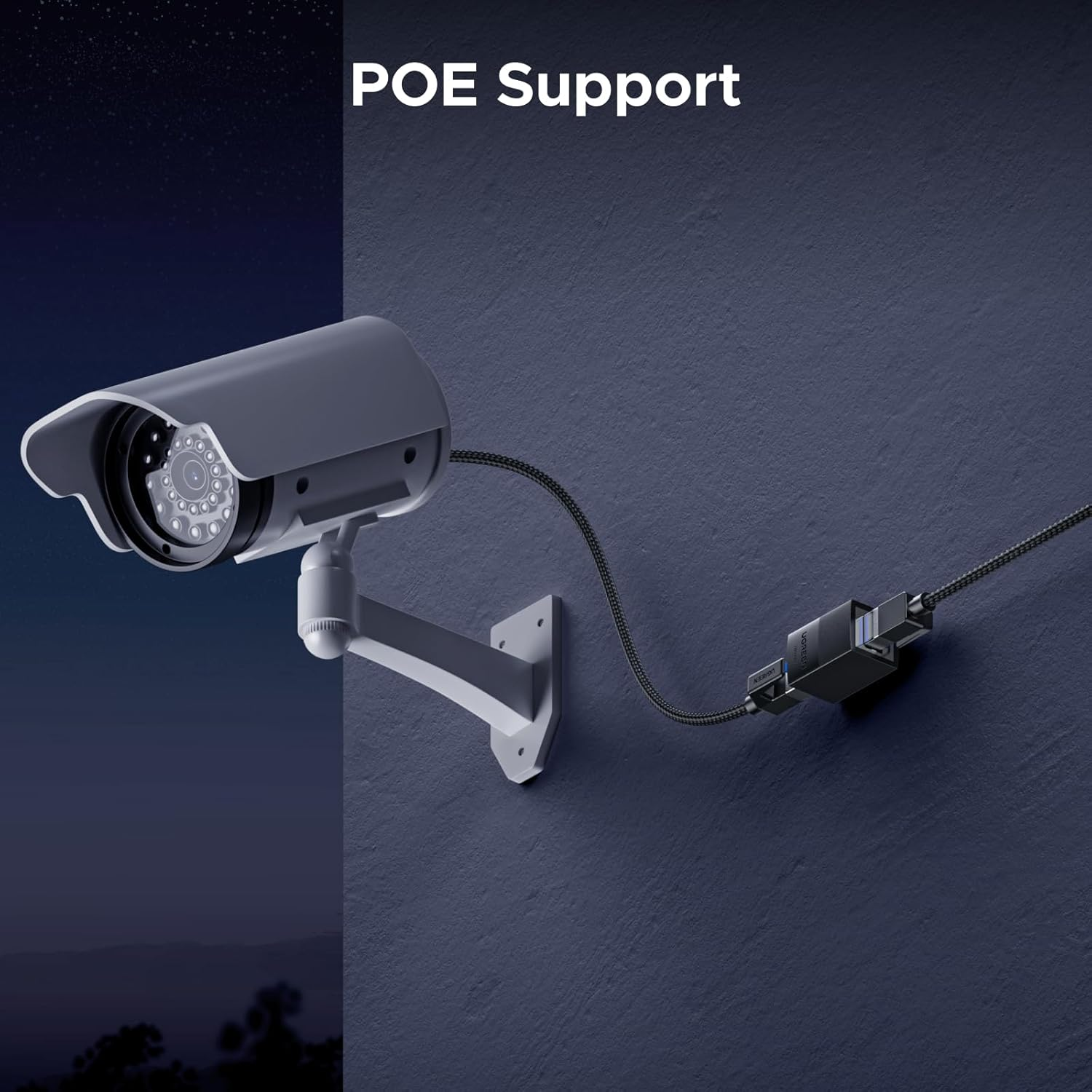 UGREEN Ethernet Coupler 2 Pack, 10Gbps POE High-Speed Shielded Ethernet Extender, LAN Extension Adapter Female to Female for Cat8/Cat7/Cat6/Cat6A/Cat5E/Cat5 Cable image number 2