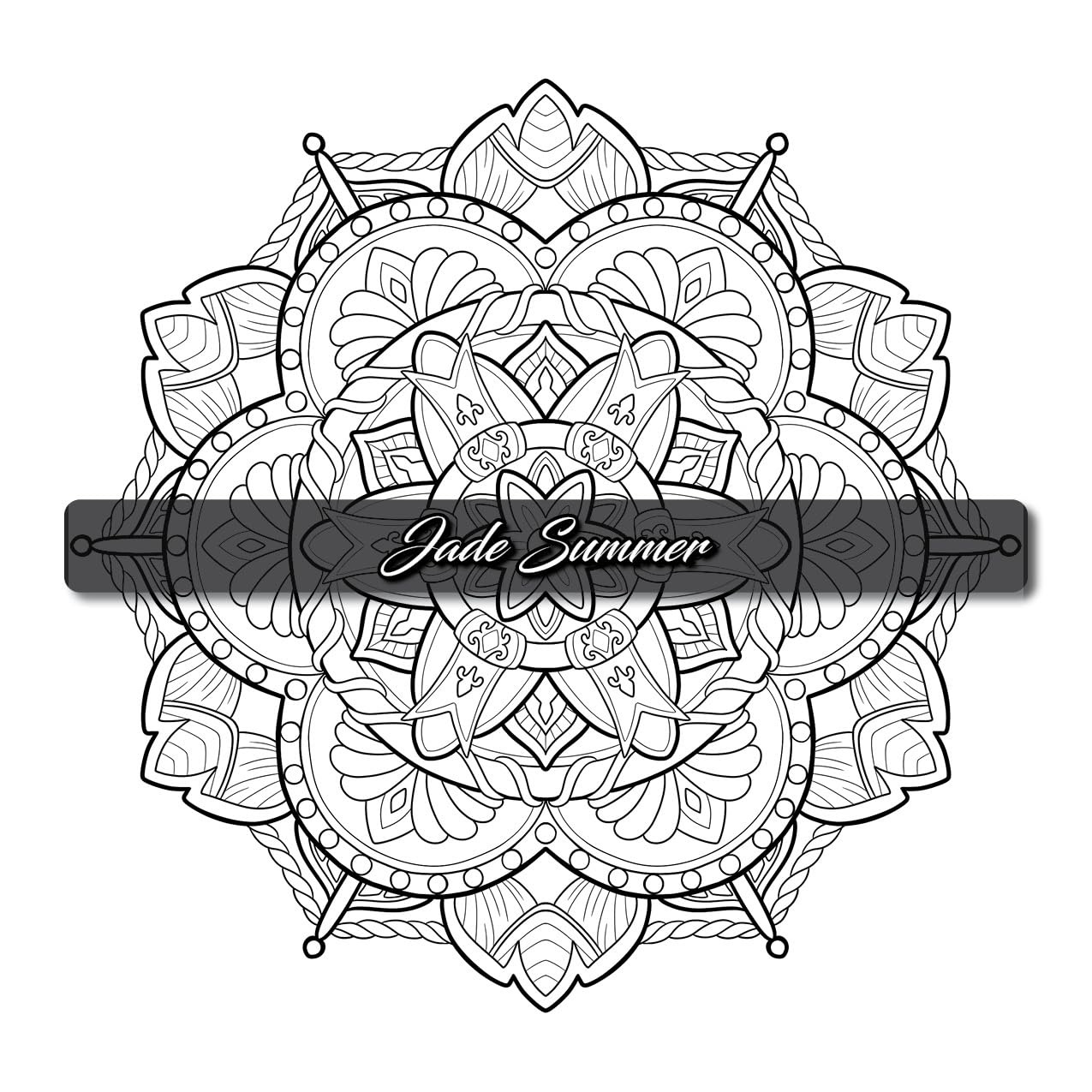Mandala Coloring Book: for Adults with Beautiful Patterns for Fun and Relaxation image number 4
