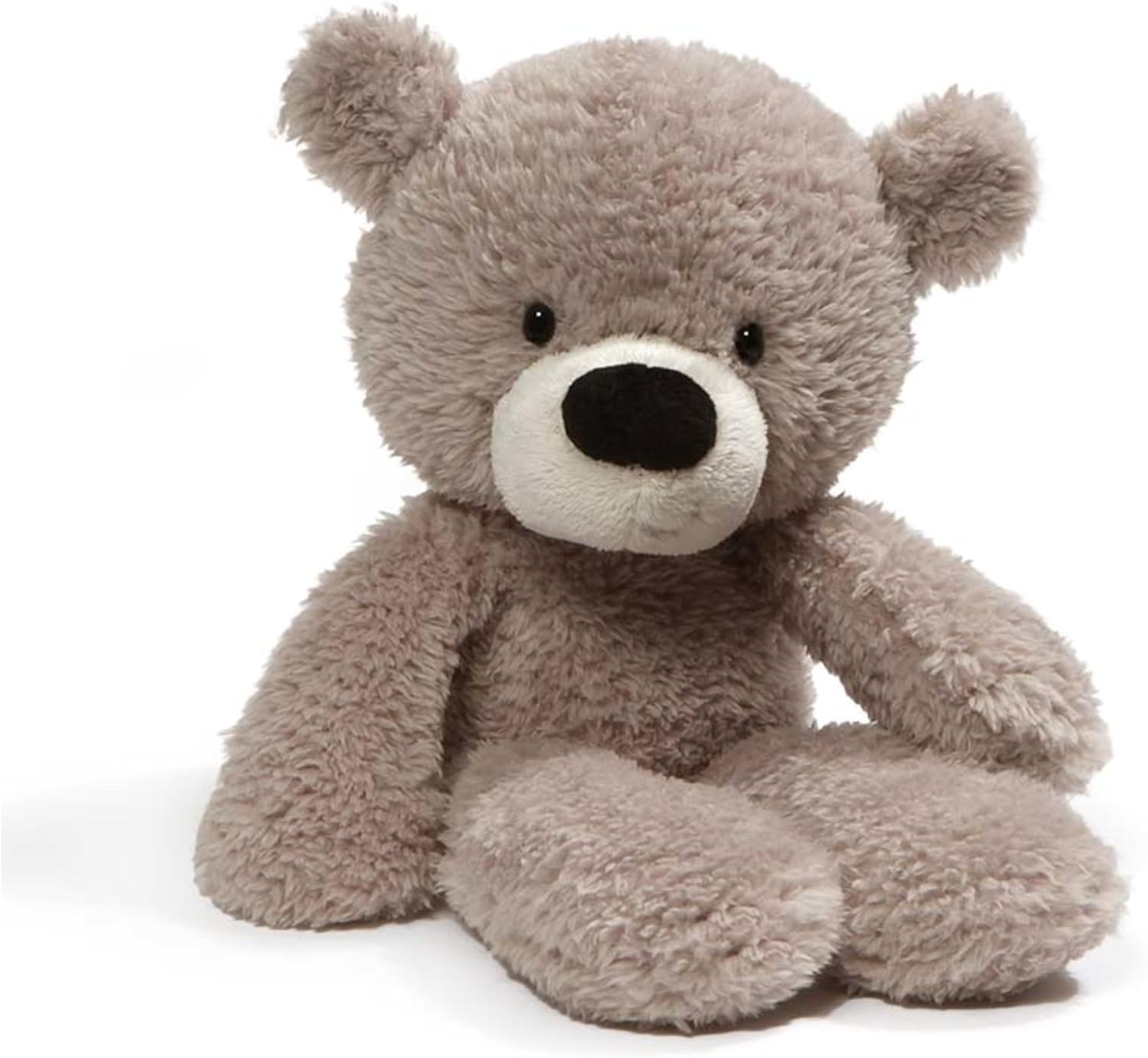 GUND 4059989 Fuzzy Teddy Bear Stuffed Animal Plush, Gray, 13.5" Stuffed Animal, Gray, 34.29 Cm image number 1