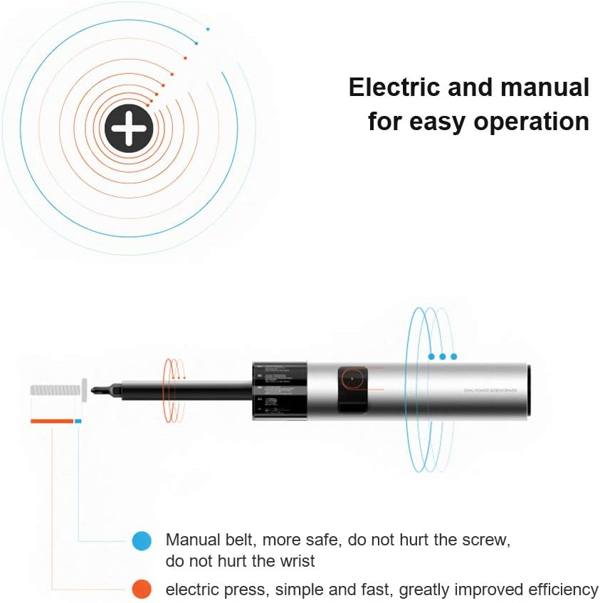 Wowstick Dual-Power Lithium Battery Household Screwdriver Set image number 6