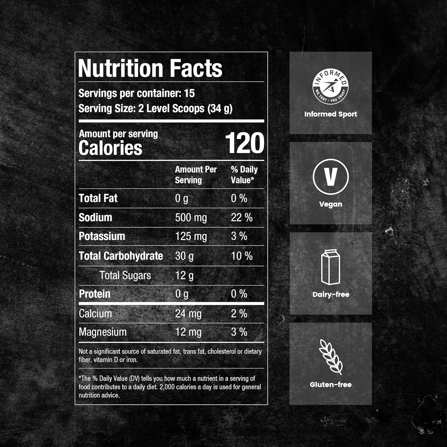 Precision Fuel Carb & Electrolytes Powder Drink Mix - High-Performance Energy Drink, 60G Carbs & 1000Mg Sodium per Liter, Vegan, Citrus Flavor - for Intense Workouts & Endurance Sports (1-Pack) image number 5