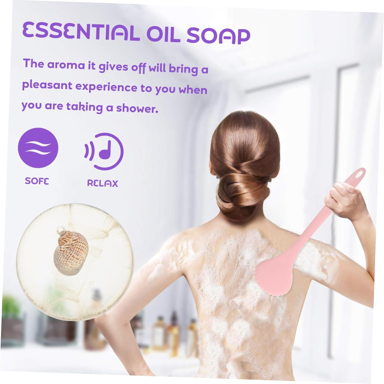 AUTSUPPL Hydrating Acid Soap Gentle Cleanser Essential Oil Hand Soap for Travel image number 2