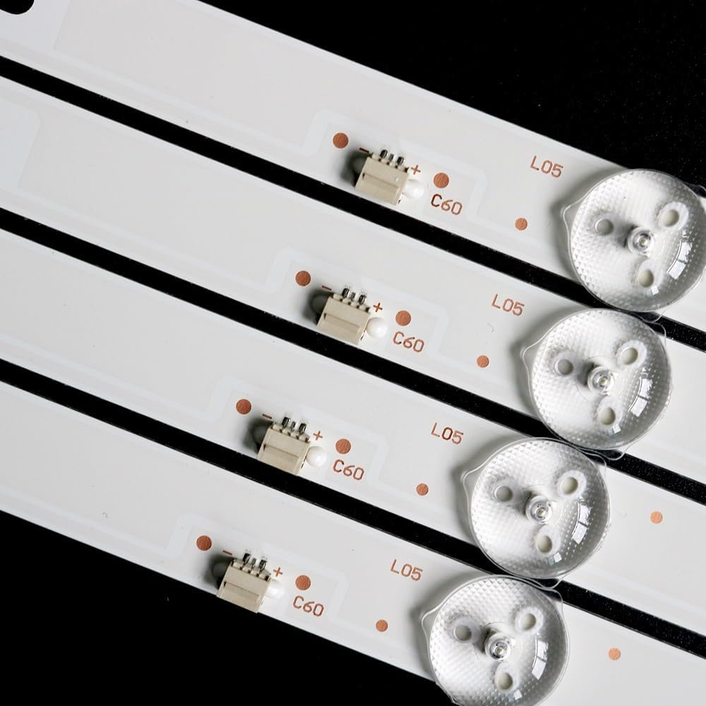 2TV(16PCS) for 50" LCD TV JS-D-JP50DM-101EC(81112) R72-50D04-024 988-14-1T/3030-300-6.6/4P 94V-0 E125436JF-AL 988Mm 10Leds 6V (Color : 1Tv(8Pcs)) - 2Tv(16Pcs) image number 5