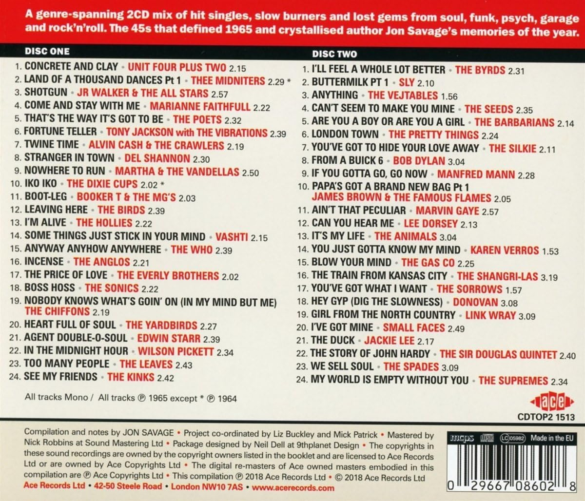 Jon Savage'S 1965: the Year the Sixties Ignited image number 1