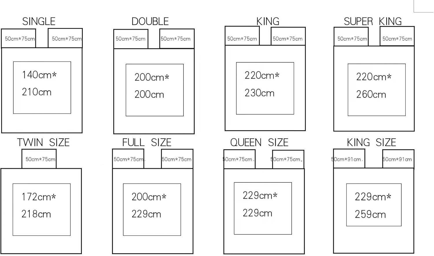 Eveone Christmas Duvet Cover Quilt Cover Single/Double/Queen/King Size Bed Sheets Pillowcase Set Festival Atmosphere New Year Eve Santa Claus Elk Cartoon Gift Bedding 3/4PCS (Queen-210*210Cm-3Pcs,3) image number 2