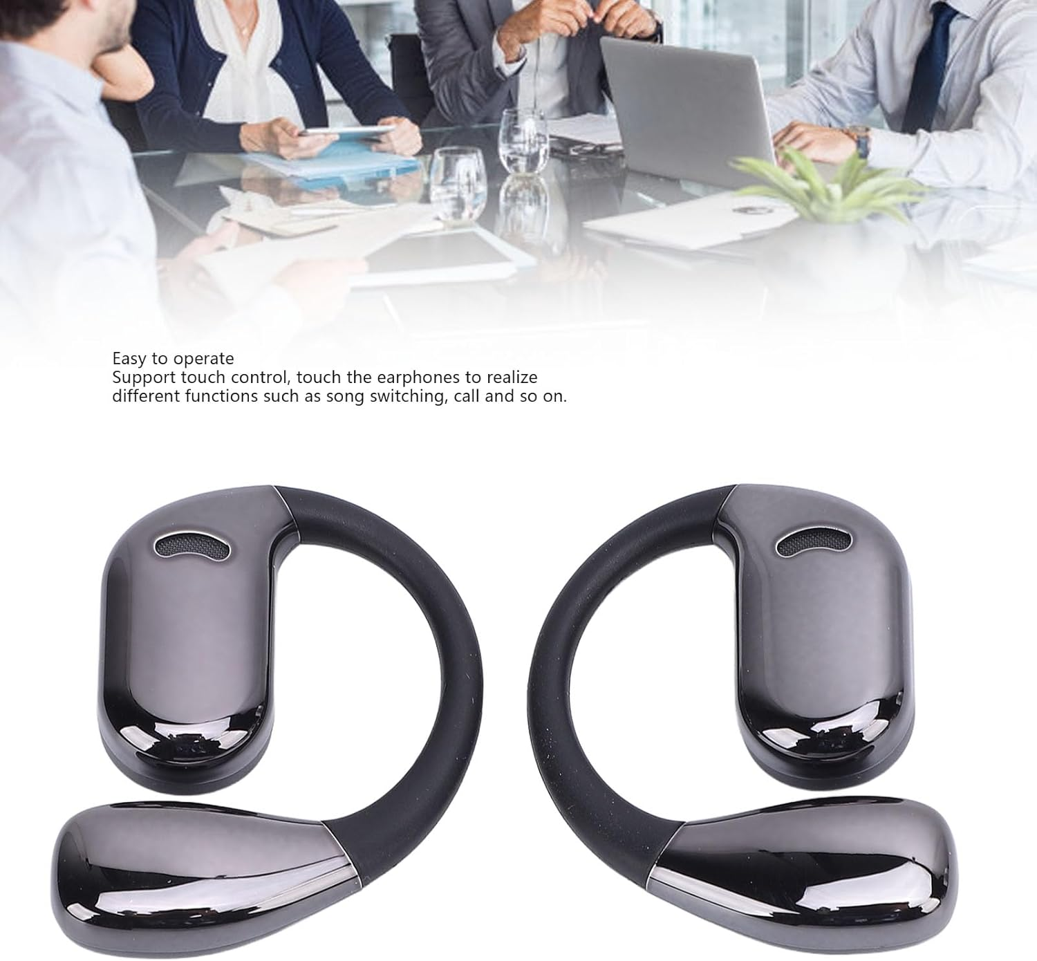 Zopsc Language Translator Earbuds Real Time Translation Earbuds 5.4 AI Translator Device with 100 Languages 97% Accuracy for Android Smartphone Travel Business image number 1