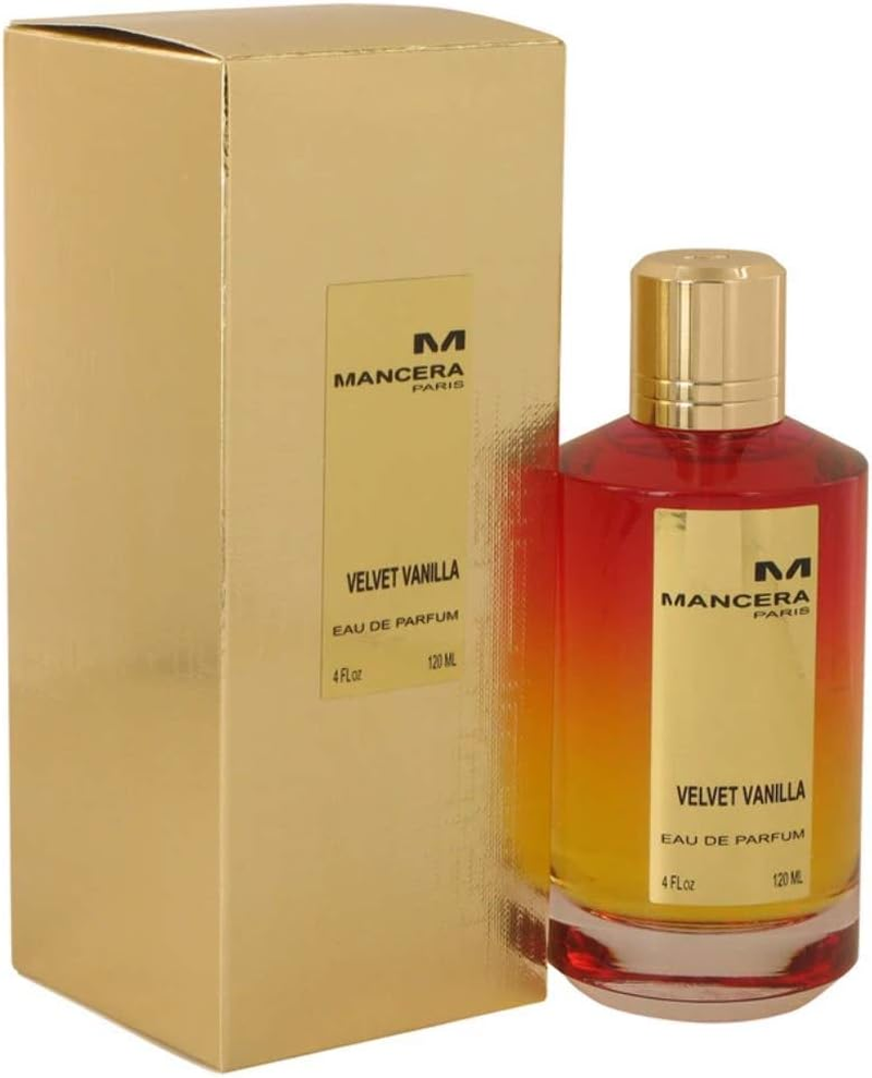Mancera Velvet Vanilla by Mancera Eau De Parfum Spray (Unisex) 4 Oz / 120 Ml (Women)