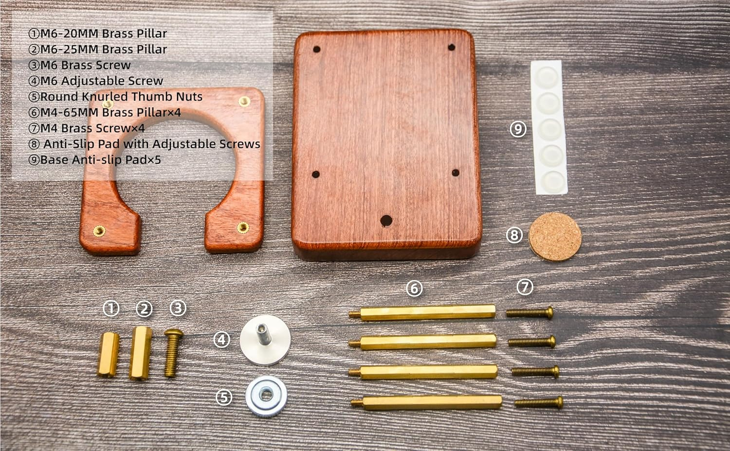 NEOUZA Coffee Tamping Station, Portafilter Stand Holder, Fits Most Espresso Machine，Adjustable Height (53/54Mm) image number 3