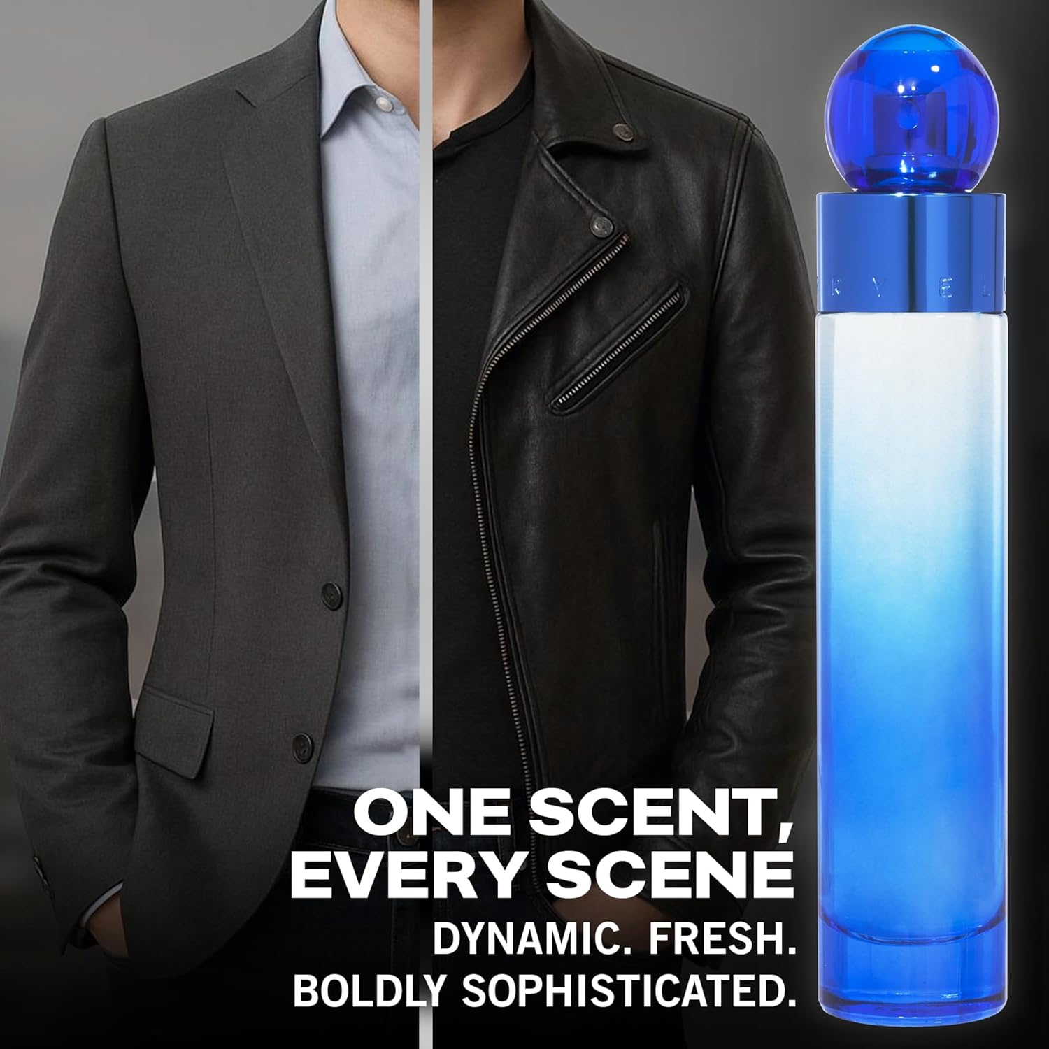 Perry Ellis 360 Very Blue by Perry Ellis Gift Set - 3.4 Oz Eau De Toilette Spray + .25 Oz Mini EDT Spray + 3 Oz Shower Gel + 6.8 Oz Body Spray / - (Men) image number 2