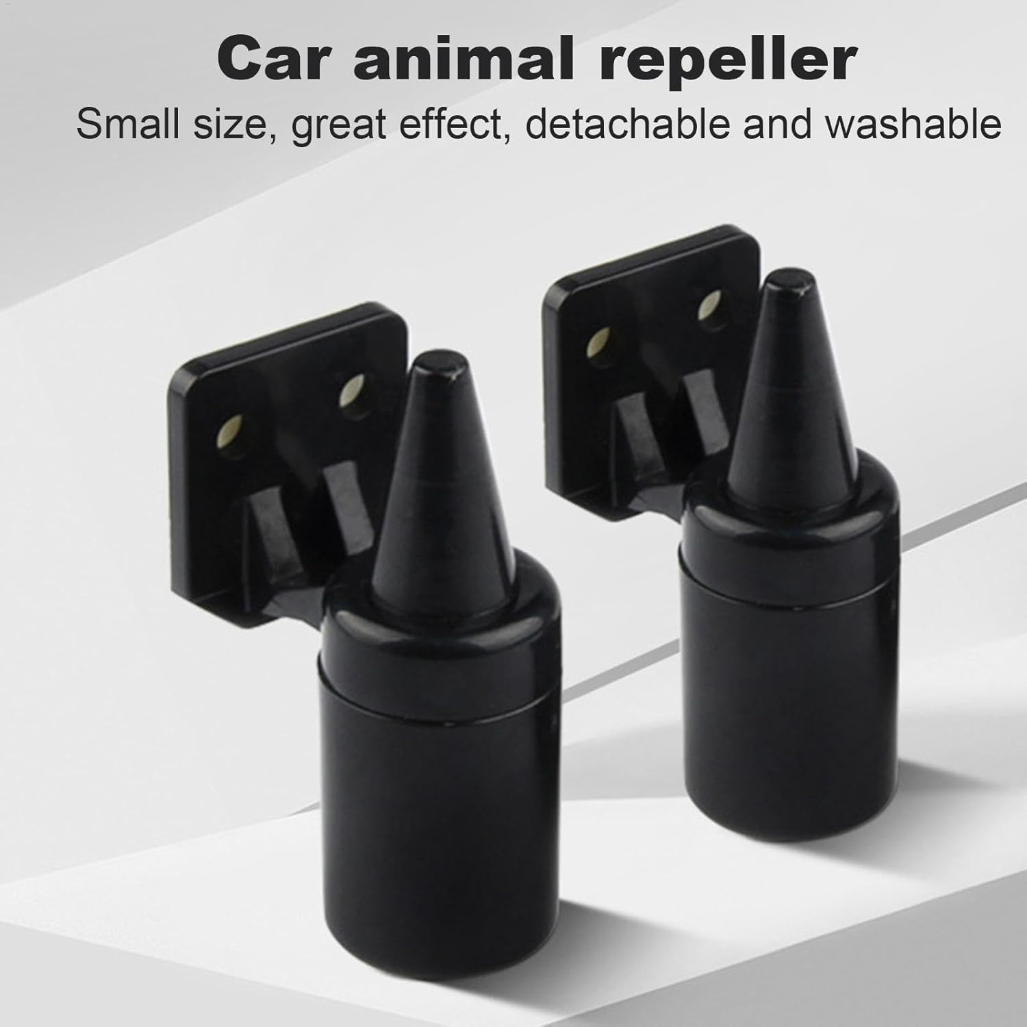 Ultrasonic Animal Repeller,Ultrasonic Wind-Driven Car Animal Repeller - Security Equipment, Automotive Safety Accessory for Home Users, Business Users