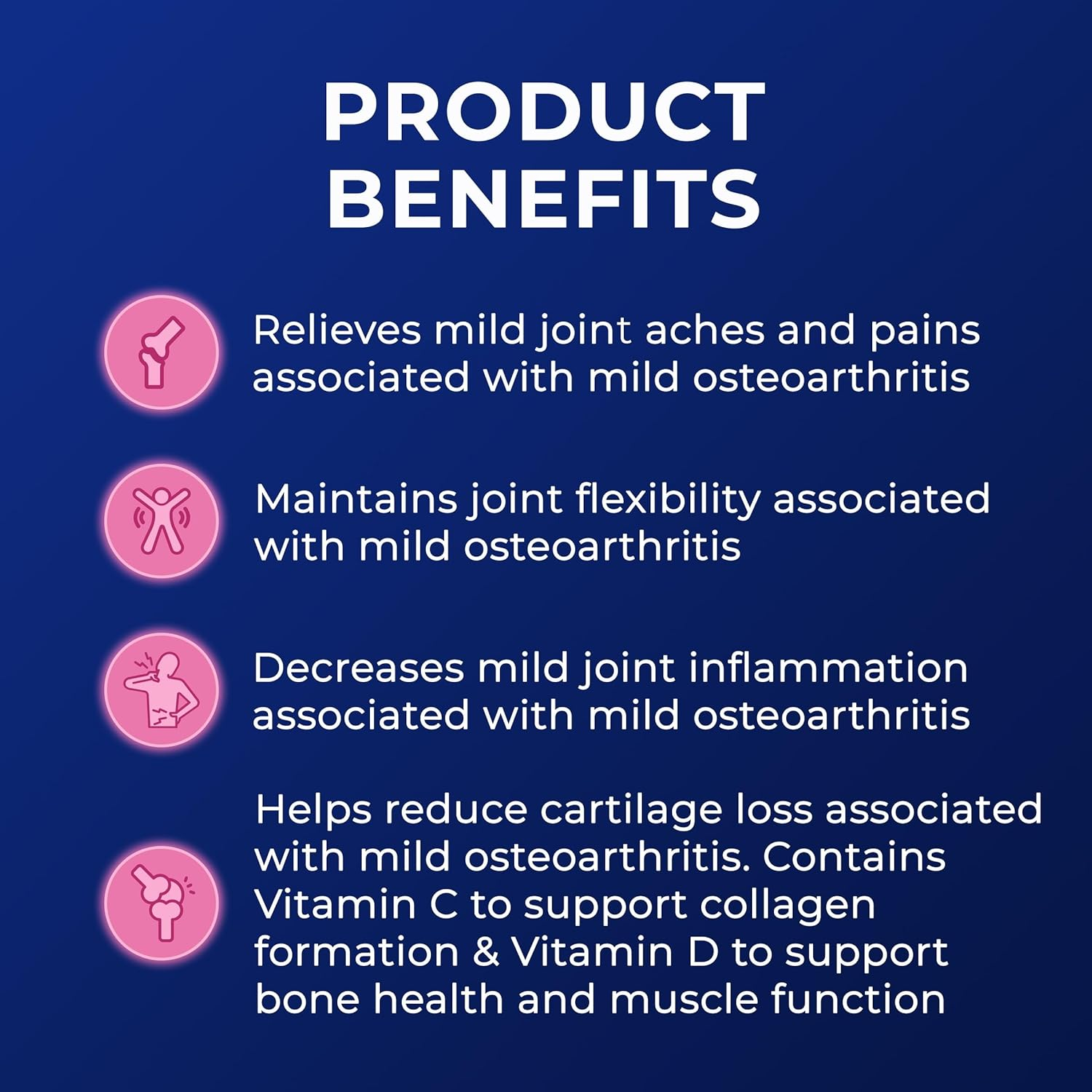 Ostelin Vitamin D3 and Glucosamine + Chondroitin Tablets (90 Tablets) image number 3
