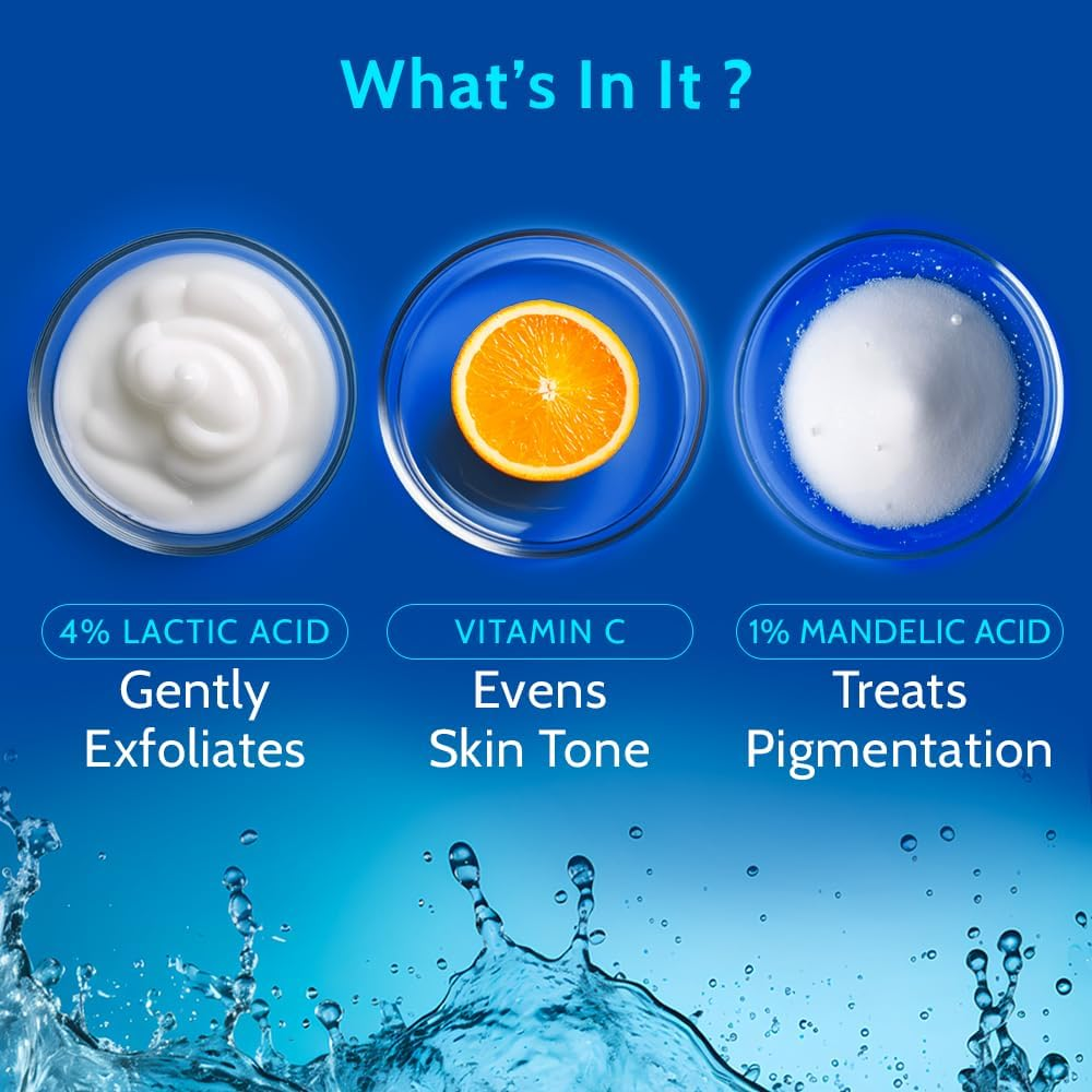 Chemist at Play Underarm Roll on with Lactic and Mandelic Acid, Removes Odour, Whitens and Brightens Skin, Kills Bacteria, Exfoliates Underarm, Long Lasting, for Women and Men, 40Ml (Fragrance Free) image number 2