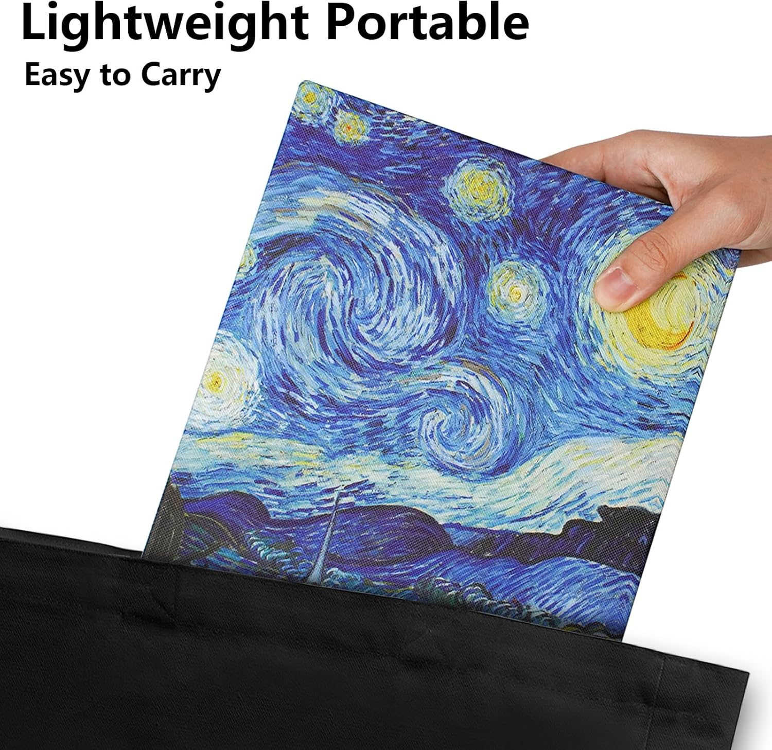 Photo Album 4X6 with 200 Pockets, Small Picture Album with Premium Leather Album Cover, Slip-In Mini Picture Book for Family Wedding Anniversary Baby Vacation Pictures, Starry Night image number 7