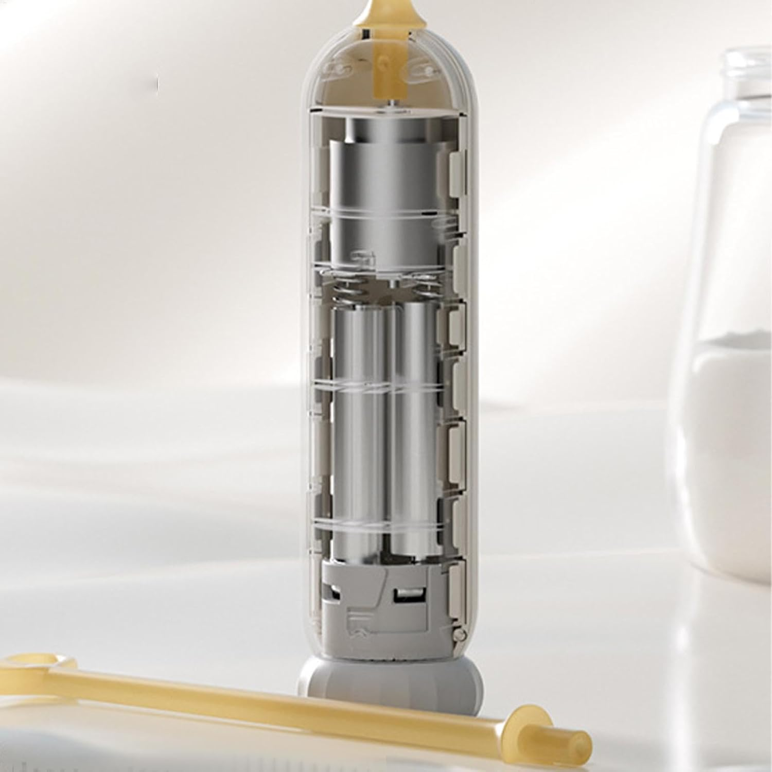 Formula Mixer, Milk Powder Blender, Electric Formula Maker, Baby Formula Mixer Machine, Milk Frother for Baby Formula, Latte Frother Electric, Cappuccino Frother, Baby Formula Blender image number 1