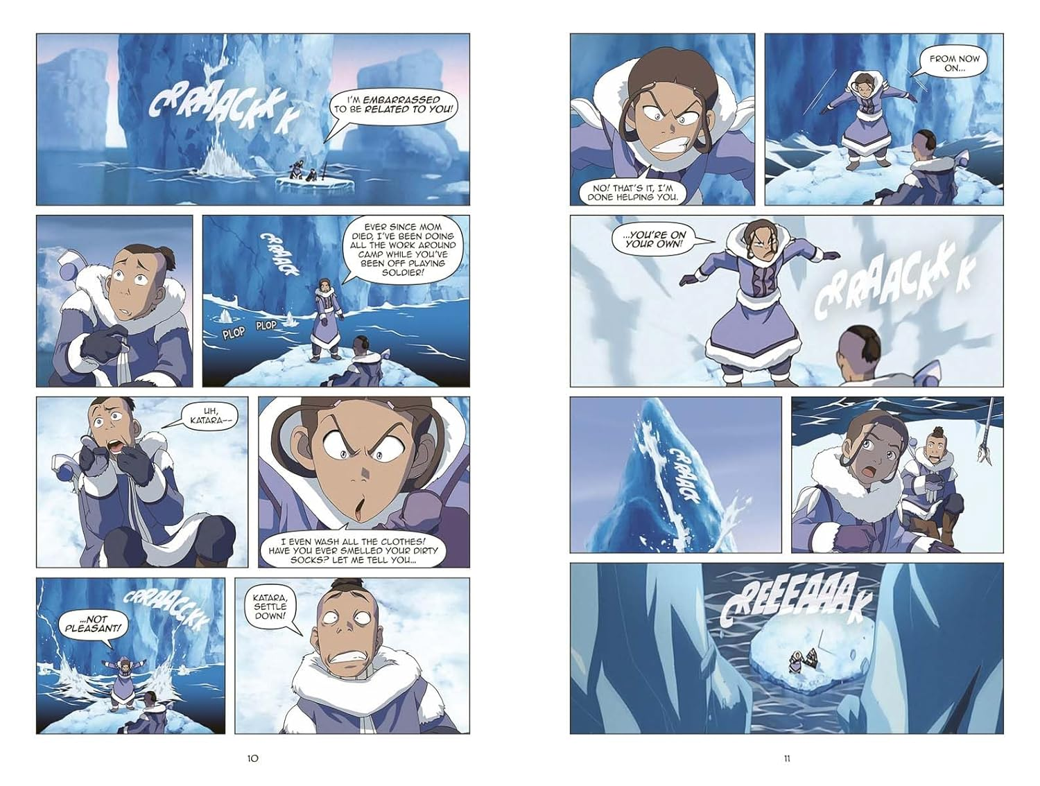 Avatar the Last Airbender: Book 1: Water, Volume 1 (Nickelodeon: Screen Comix) image number 1