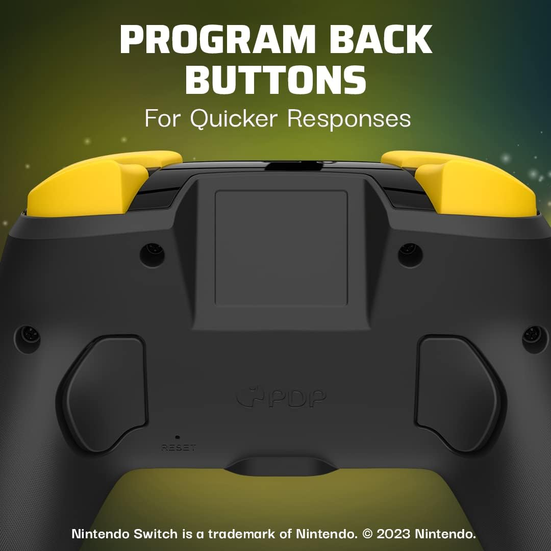 PDP Rematch Wireless Controller Glow Mario Stars Switch/Nintendo Switch image number 5