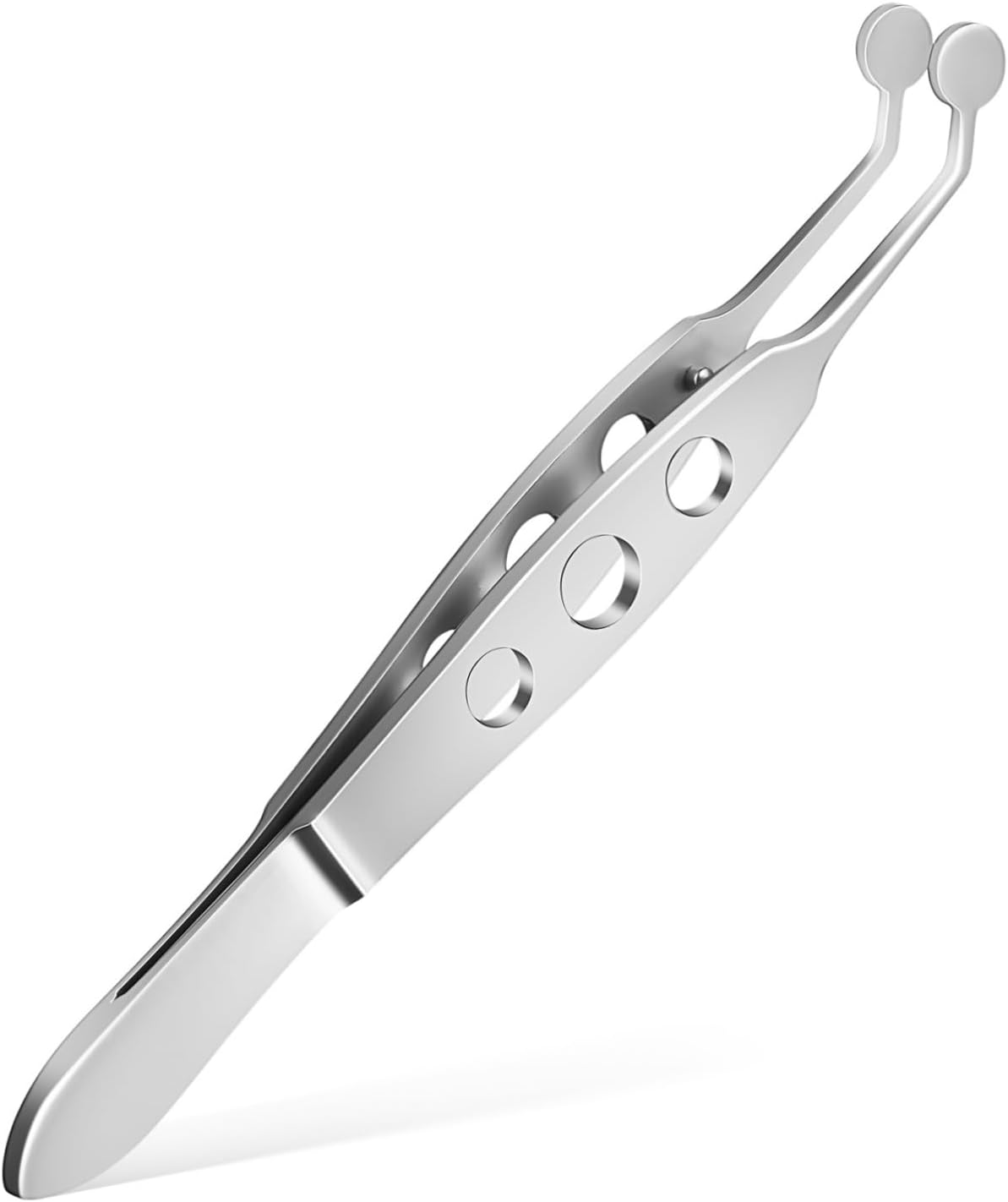 Ipetboom round Tip Meibomian Gland Tweezer Eye Stye Remover Tweezer Eyelid Massage Pimple Lash Massage Tools image number 2